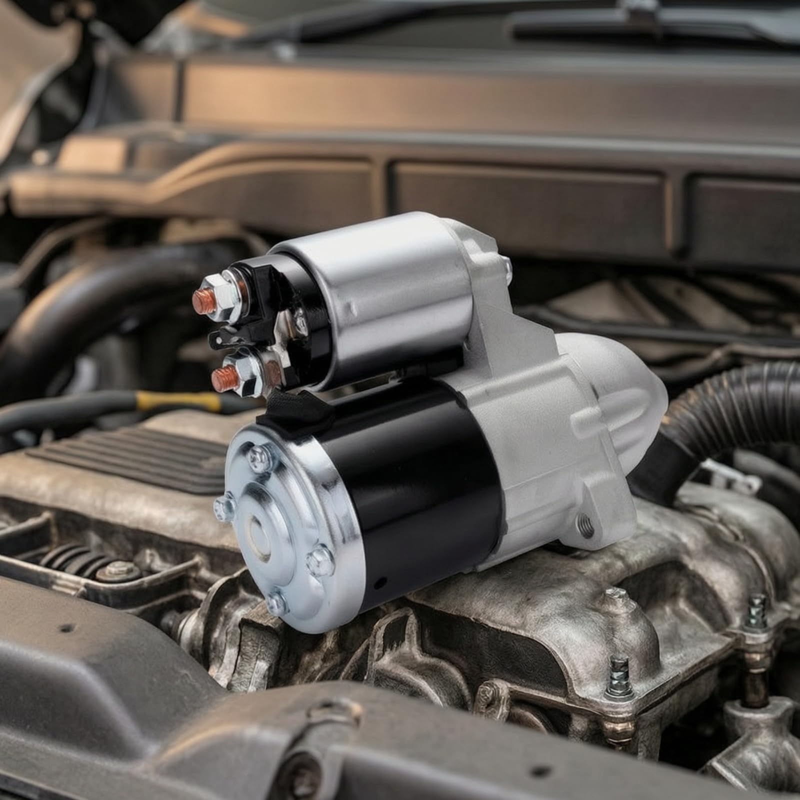Motorino di Avviamento Compatibile Starter Resistente Ricambio per Meccanici