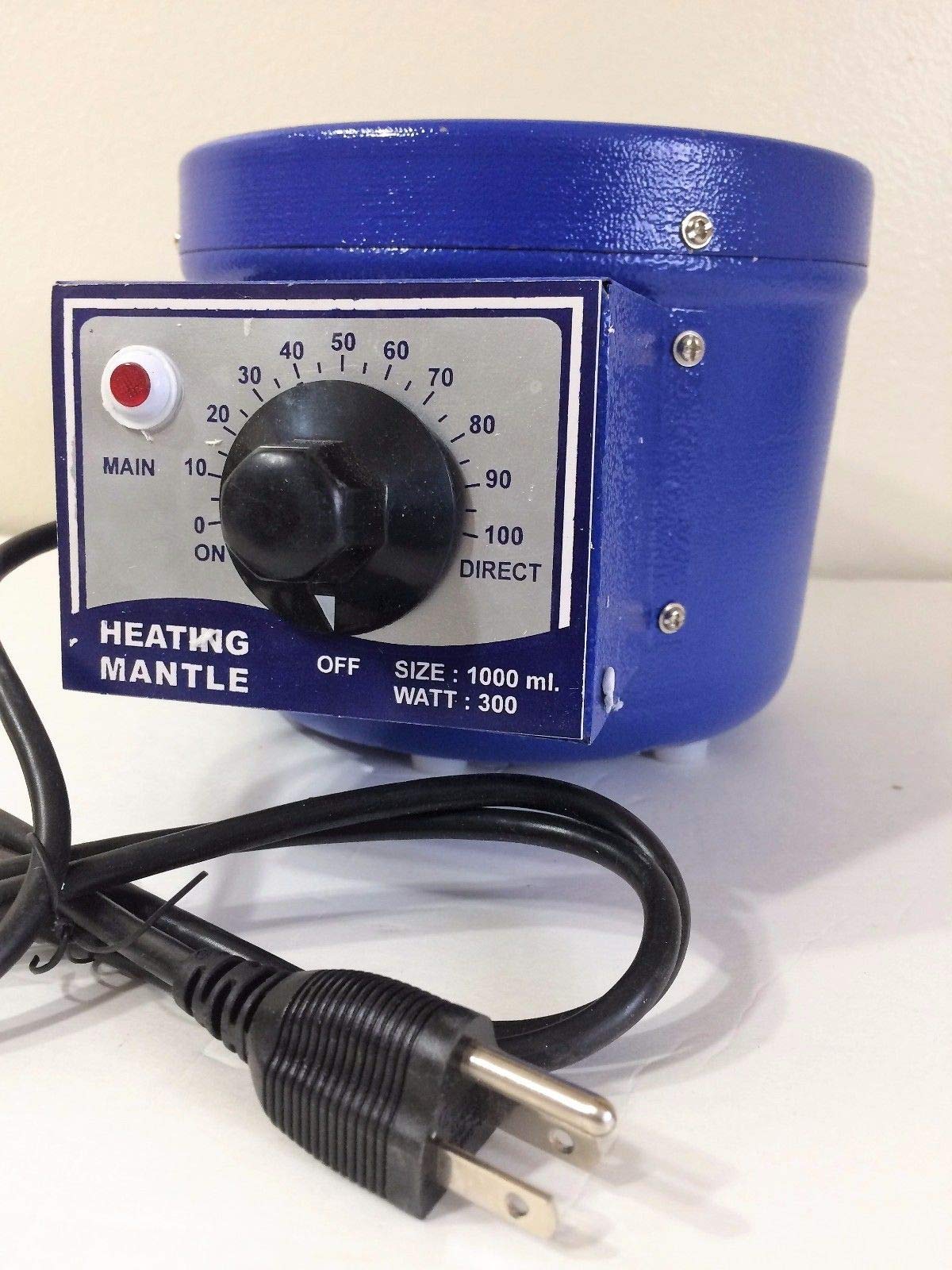 110v Heating Mantle 1000mL / 1 LTS, 300 Watt. Overall Size (CMS) : 27.17 x 15.24 x 13.20