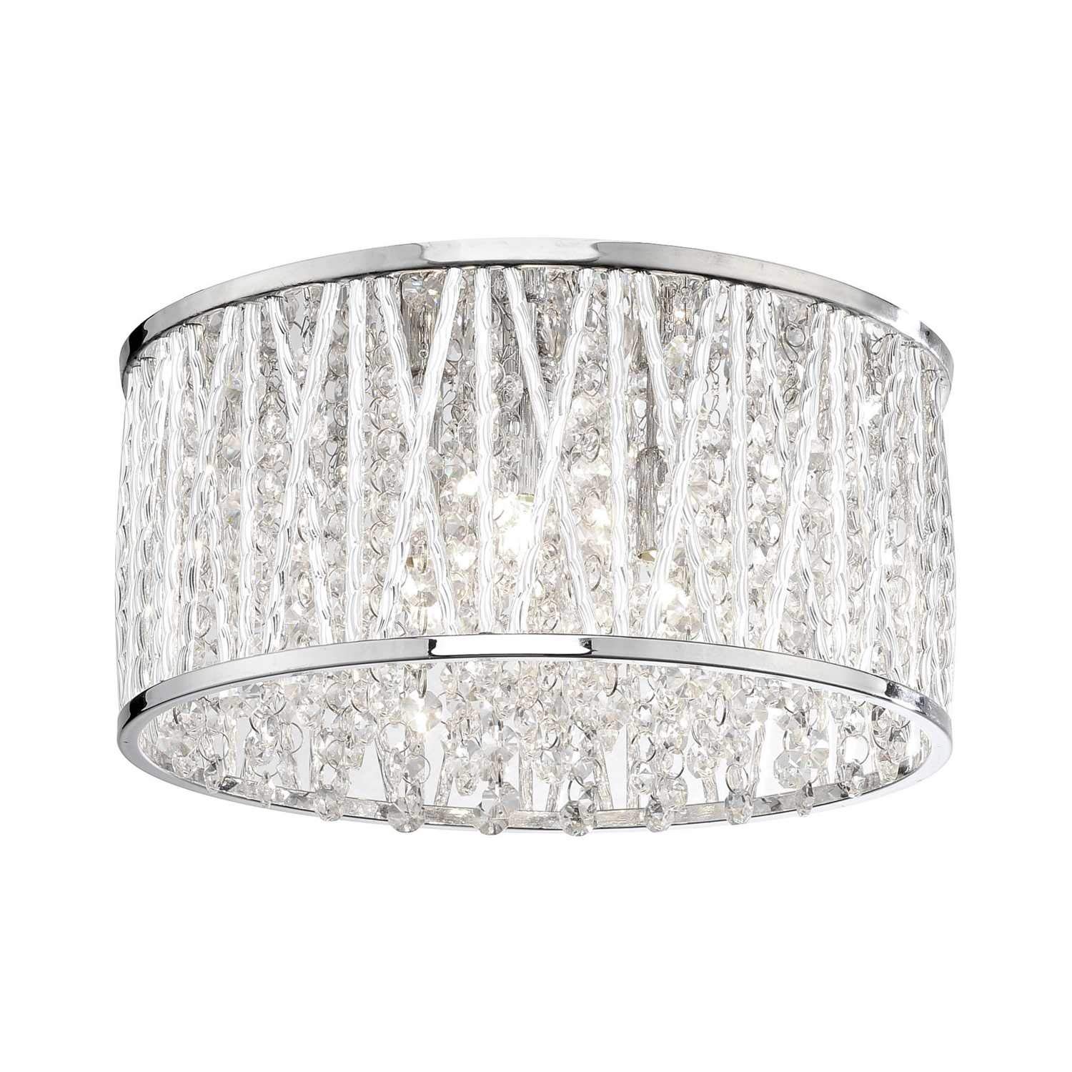 Paul Neuhaus Lefes 3 Light LED Semi-Flush Ceiling Light