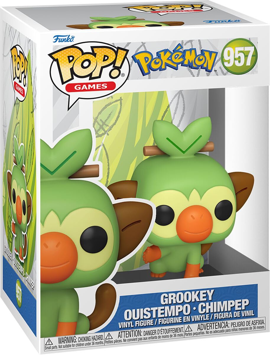 Funko Pop! Games: Pokemon - Grookey Waving #957