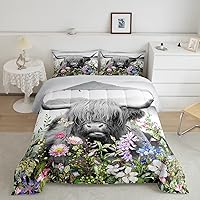 Vista 30 de Juego de Edredón de Axolotls Tamaño Individual, Juego de Ropa de Cama Azul Rosa para Niños de 2 Piezas con 1 Funda de Almohada, Edredón de Plumón