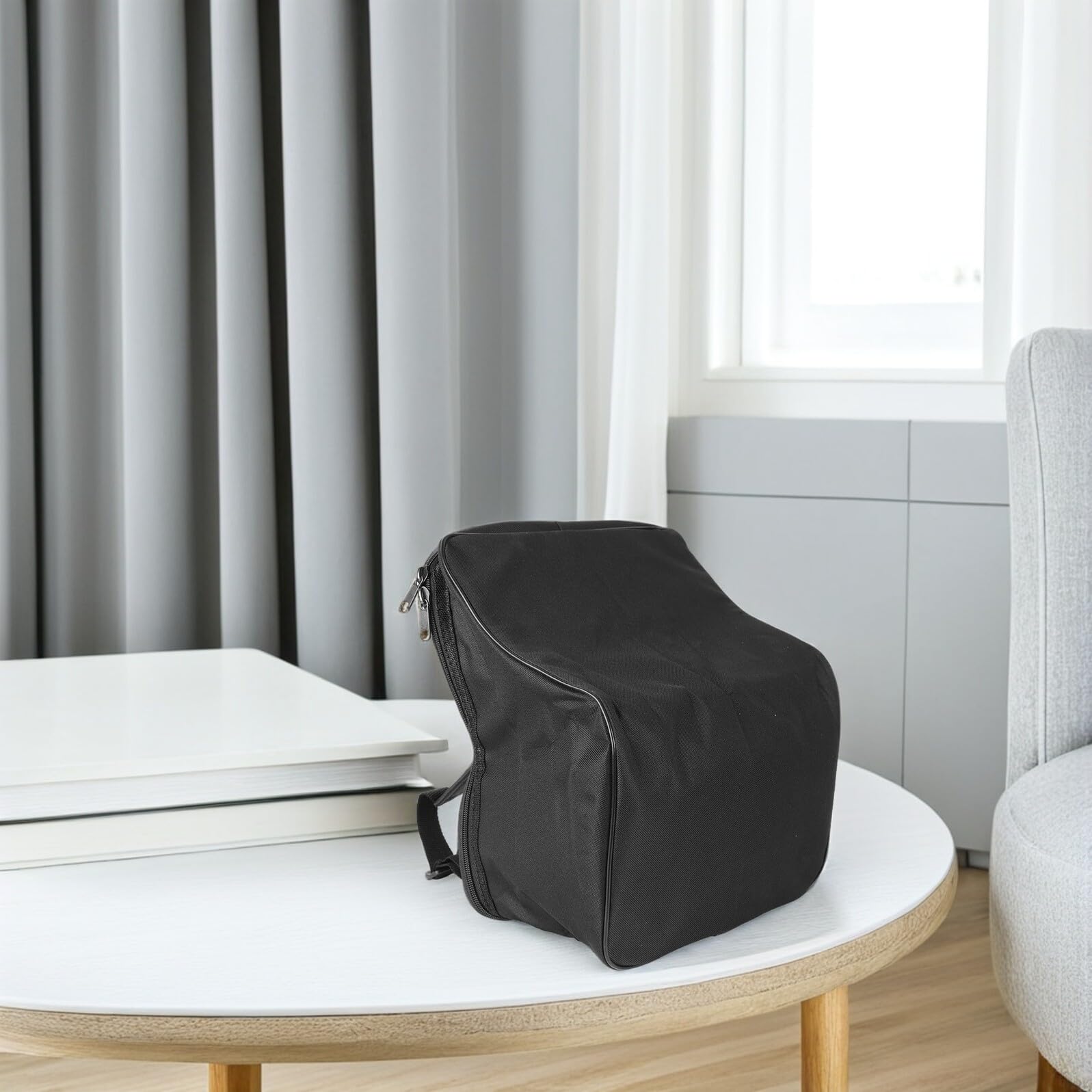 Levemolo Leichter Wasserdichter Oxford-handharmonikabackpack Tasten-bass Akkordeon Robuste Aufbewahrungstasche mit Ergonomischem Design für Musiker und Musikschule