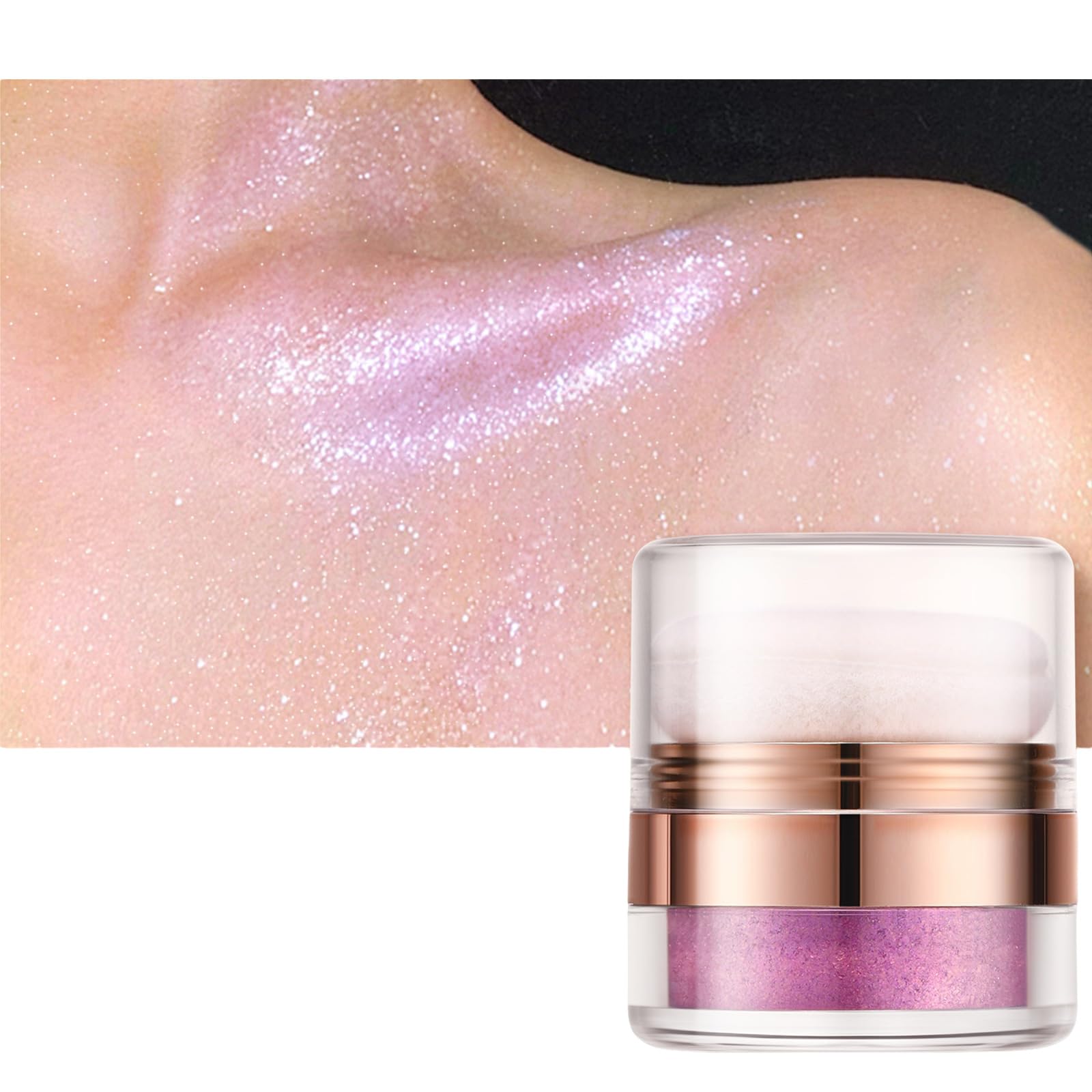 Fairys Highlight Patting Powder Highlighters Body Brightens Natural 3d Face Powder Blusher