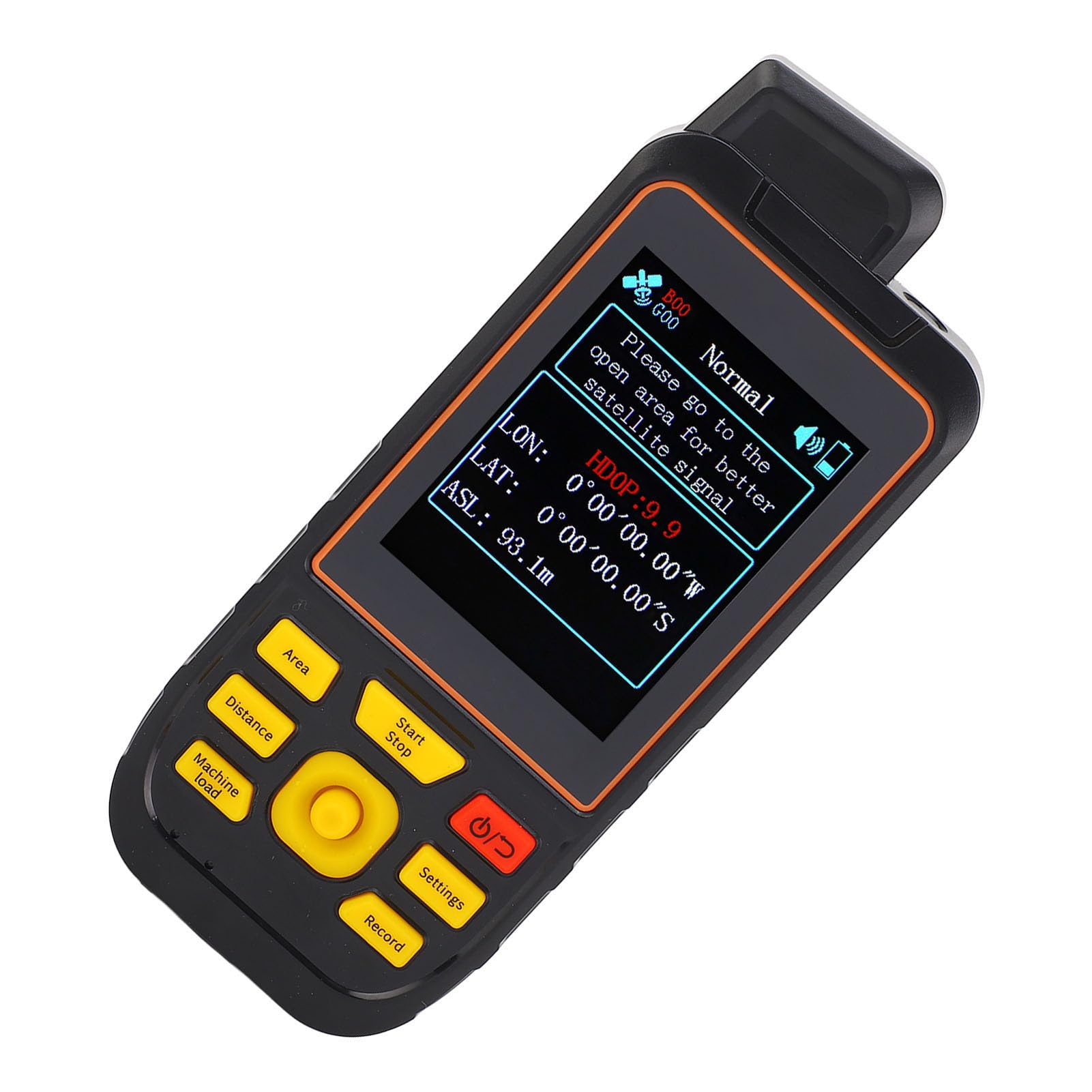 Équipement d'arpentage GPS, récepteur GNSS haute sensibilité, compteur de superficie portable pour terres agricoles, de montagne, mesures en extérieur
