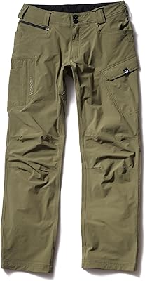 TRUEWERK Mens Work Pants - T1 WerkPants Relaxed Fit, Lightweight, Moisture Wicking, Tactical Cargo Pants with 4-Way Stretch