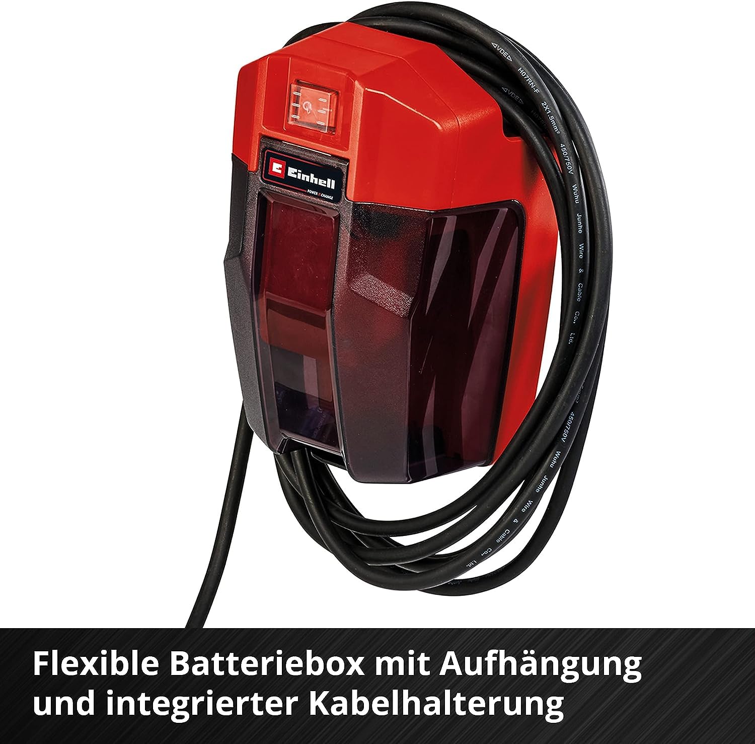 Einhell Akku-Tauchdruck/Regenfasspumpe GE-PP 18 RB Li-Solo Power X-Change (18 V, Förderdruck max. 2 bar, max. 3.000 L/h, flexible Batteriebox, ohne Akku)