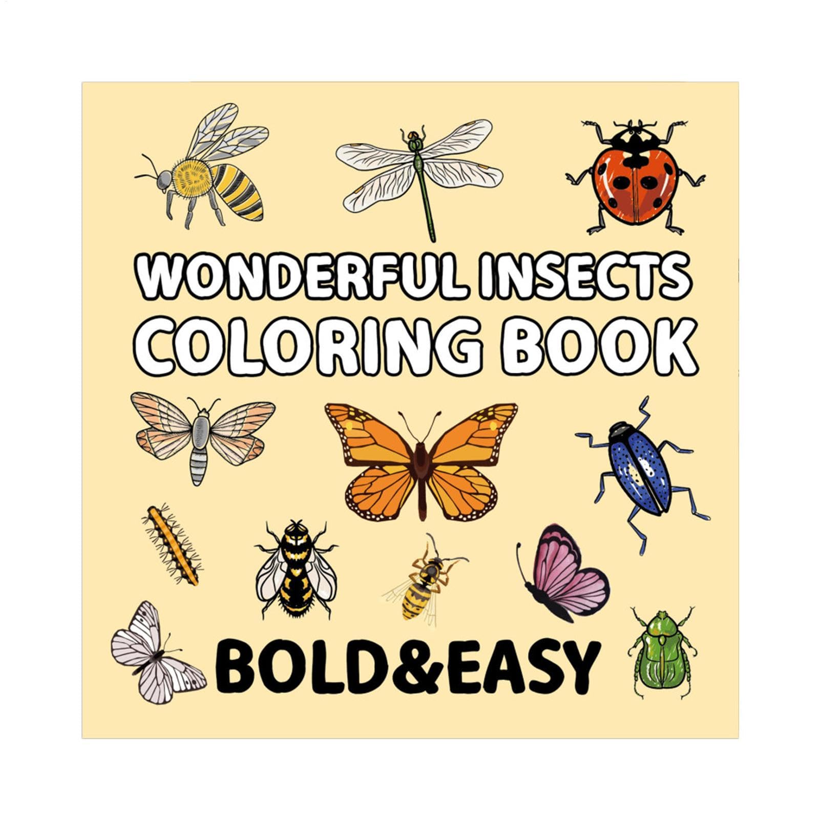 Hexapod Coloring Book - Cartoon Hexapod Painting Book - Interesting Coloring Drawing Book for Kids and Adults, Fun Easy Hexapod Drawing Book