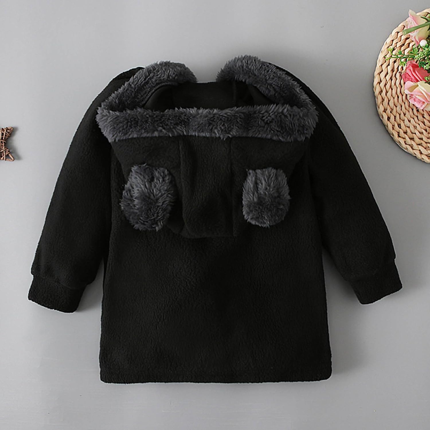 APIVOE Baby Girl Clothes Winter Warm Sherpa Coats for Toddler Boys