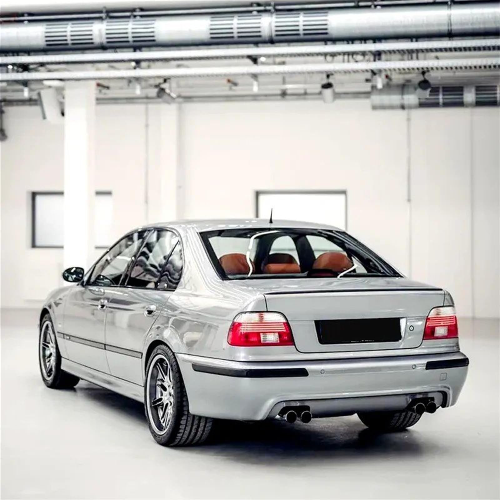 Dla B&MW Seria 5 E39 M5 520i 525i 530i 1996-2003 Lotka Tylny Spoiler Bagażnika Skrzydło Na Klapie Akcesoria Karoserii Tylny Spojler Dachowy Spoiler Trunk Wing