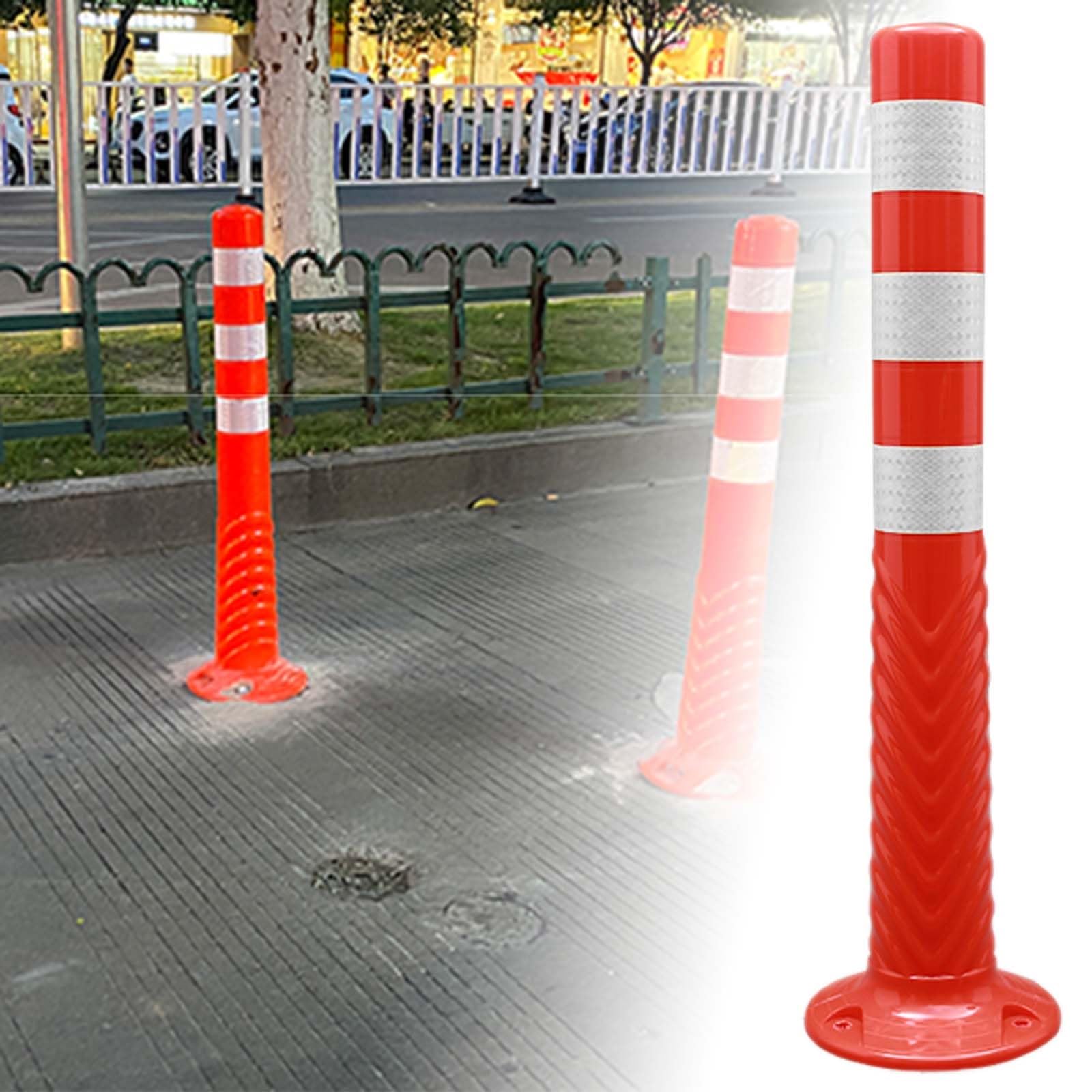 Bornes de stationnement en TPU haute visibilité et durabilité