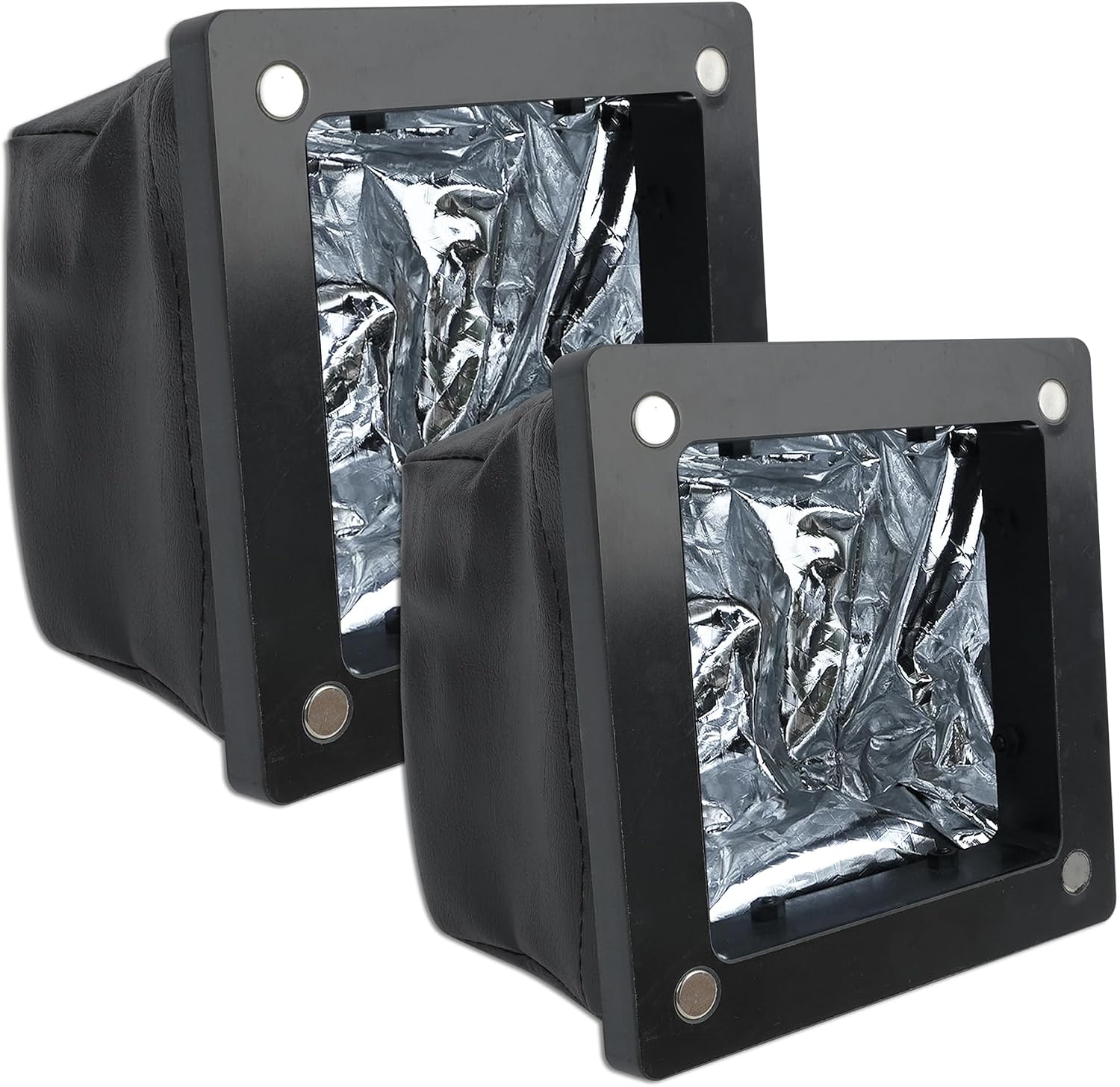Magnetic Shaving Catcher Dirt Bag，Magnetic Drilling Bag for Metal Shavings Lining Is Washable Without Metal Shavings Residue 2 pack