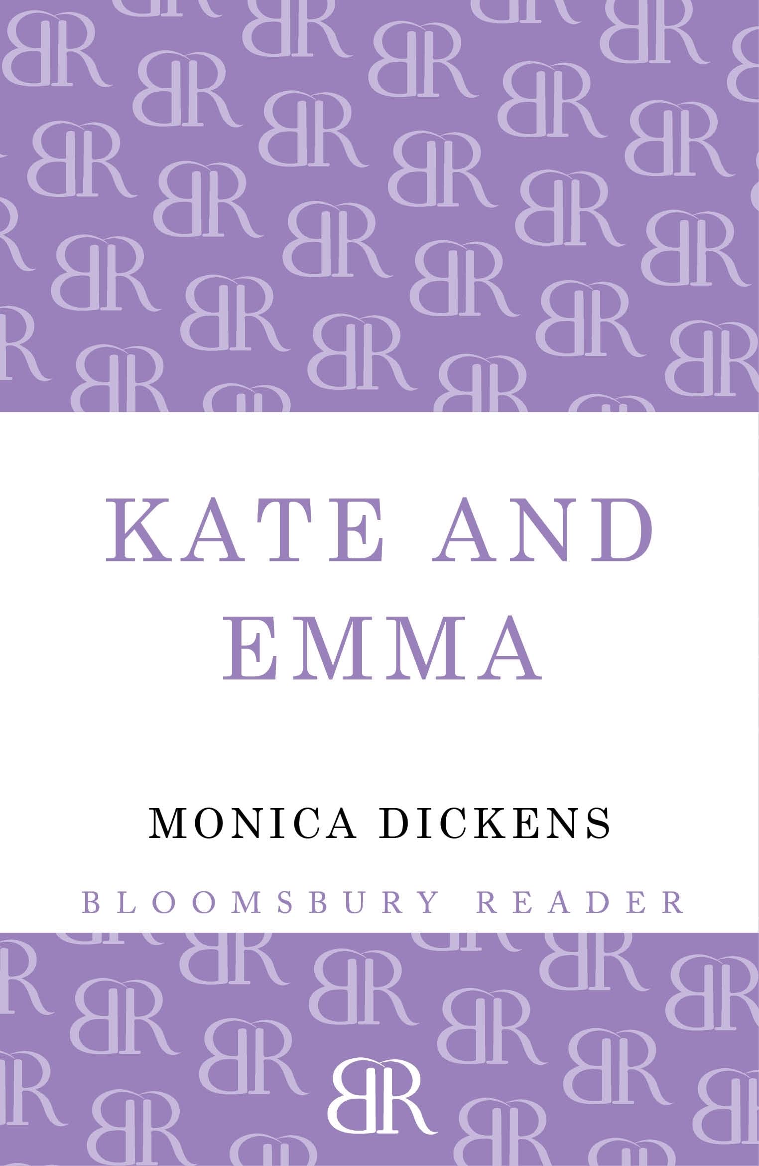 Monica Dickens - Kate & Emma - Fiction Paperback Book