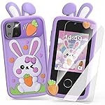 Luyiilo Kids Smart Phone Toys for Girls,Easter Gift for Kids Toys for 3-9 Girls Mini Smart Phone Toys with 2.8 Touchscreen 16 Learning Games Dual Camera Music Player, 8G SD Card