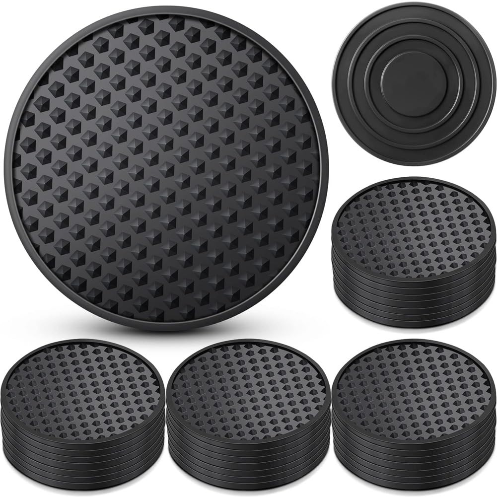 Tapis de boisson antidérapant en silicone résistant à la chaleur