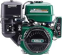 maXpeedingrods 15HP 420cc Electric Start OHV Gas Engine, 1" Horizontal Shaft 1/4" Keyway for Go-Karts, Log Splitters, Lawn Mowers