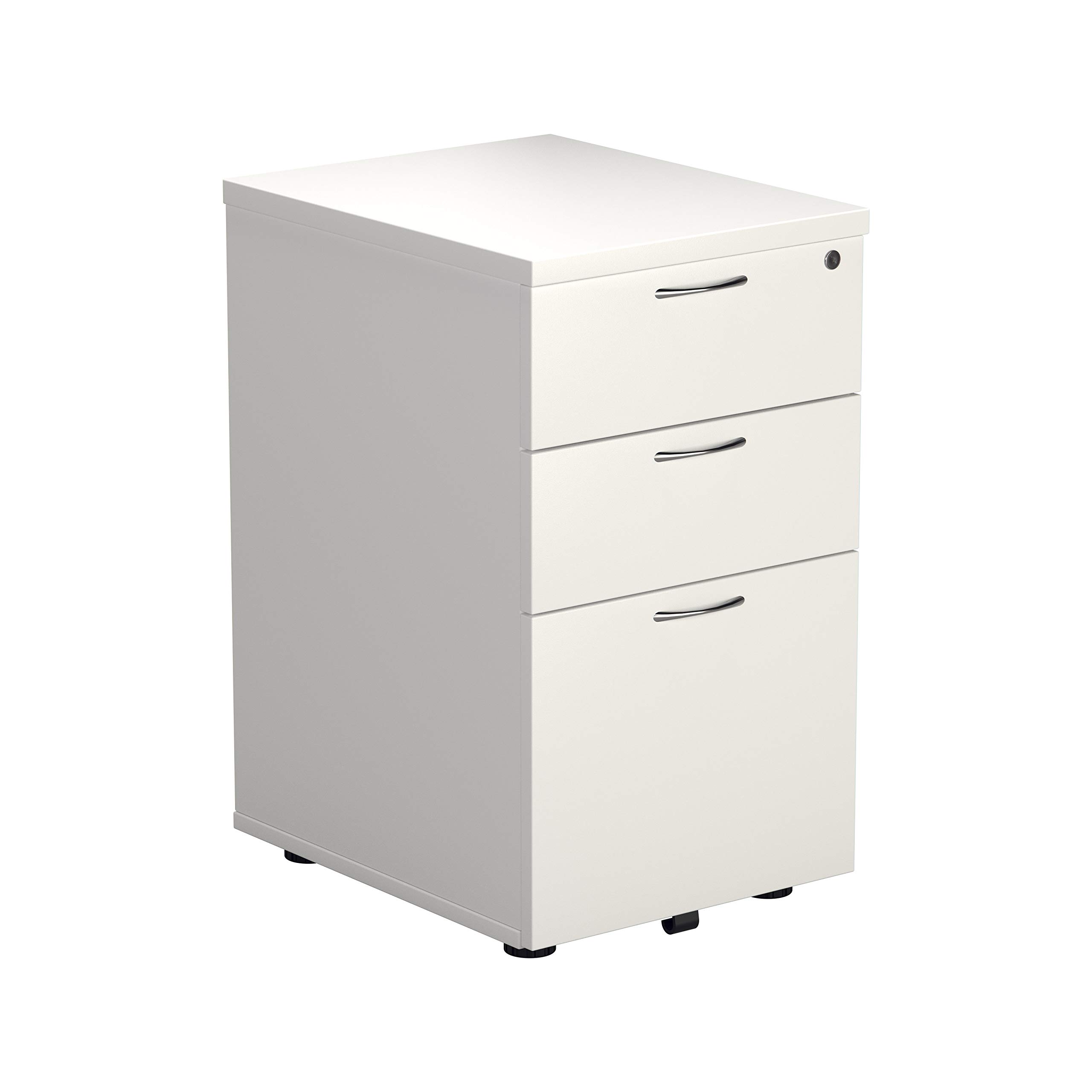 Office Hippo Heavy Duty 3 Drawer Under Desk Pedestal, PreAssembled