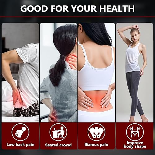 Miniatura 4 de Gancho de cadera, flexor de cadera y herramienta de liberación de psoas, gancho de cadera de masaje de tejido profundo, masajeador totalmente