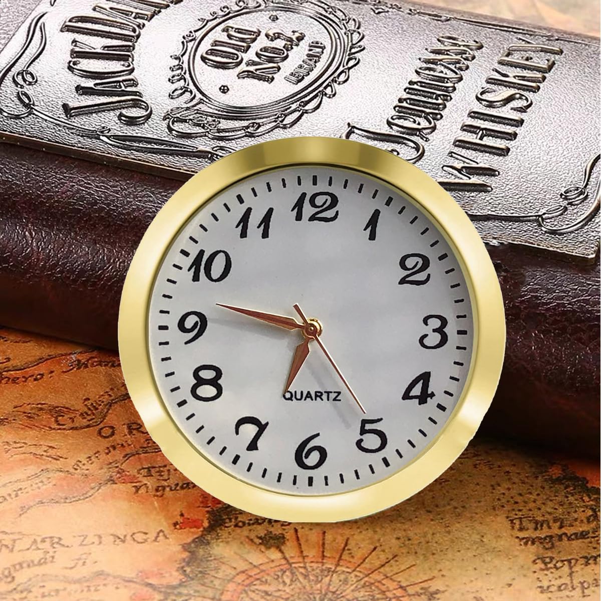 Amazon.co.jp: ミニクロックインサート 45mm ラウンドクォーツ