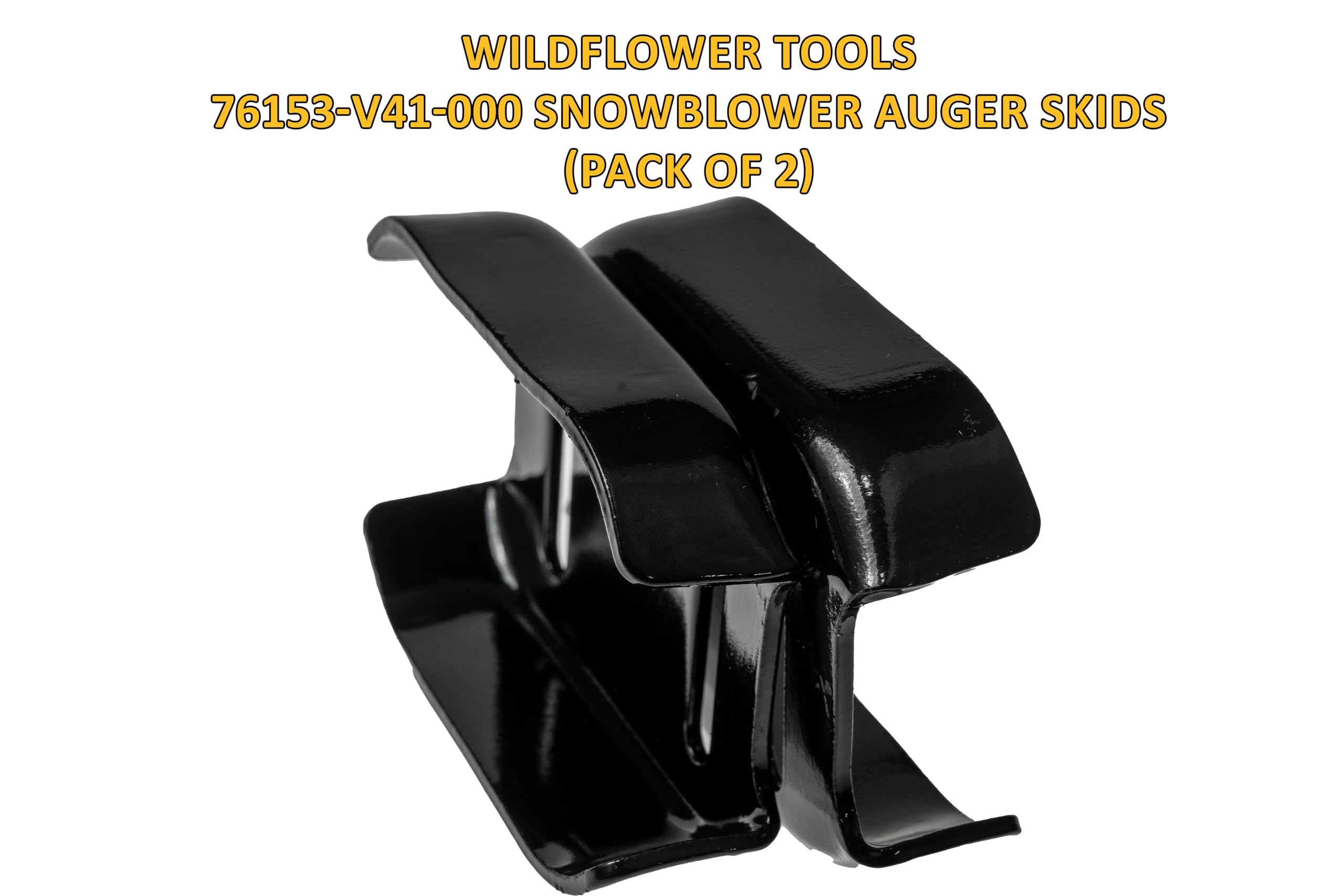 76153-V41-000 - Patines de barrena para quitanieves (paquete de 2) compatibles con Honda