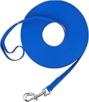 Vista 9 de Correa larga impermeable duradera para entrenamiento de retiro de perros, ideal para senderismo al aire libre, entrenamiento, patio, playa y Amarillo