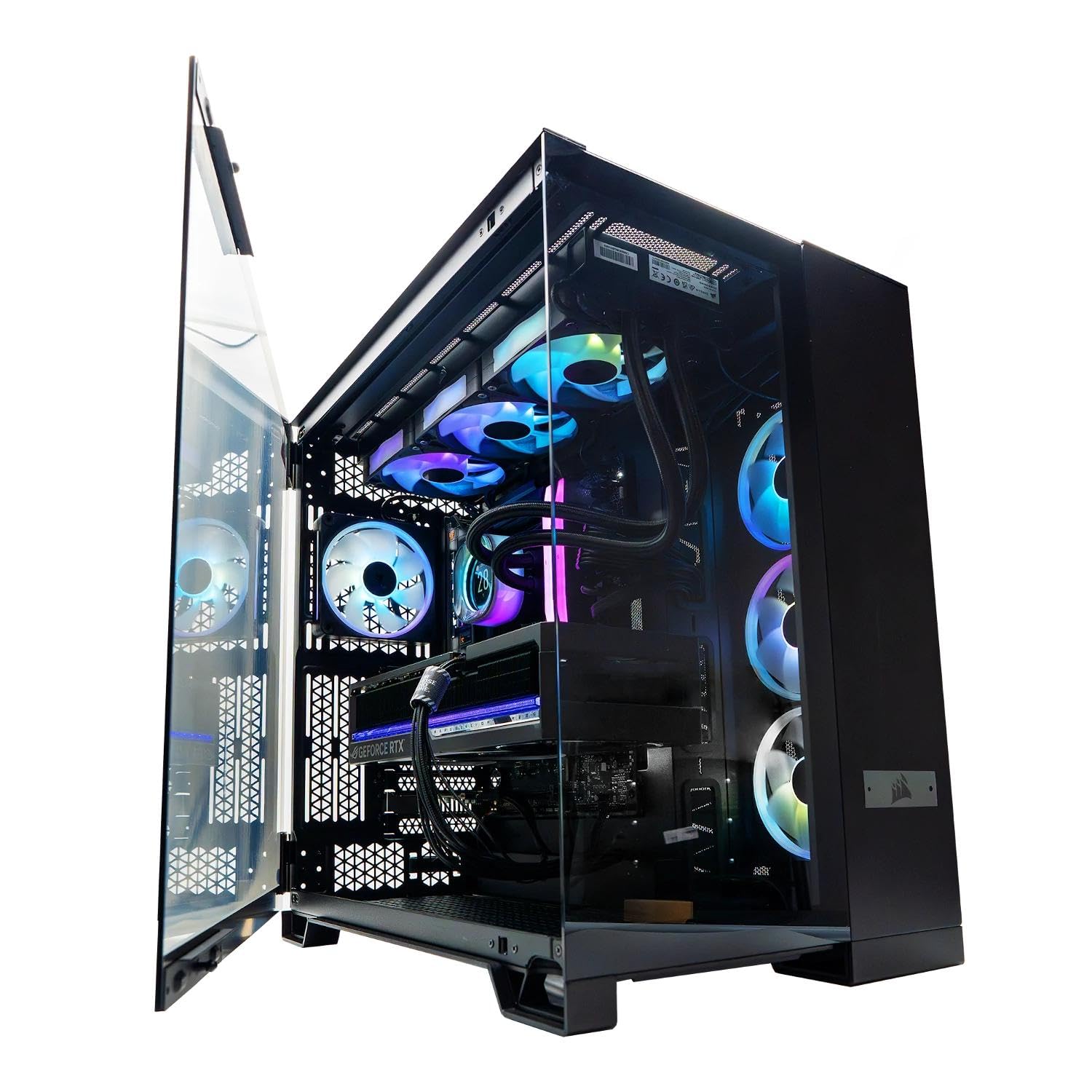 Epical-Q AMD Ryzen 9 9950X3D Battleship Gold III 64GB 4TB NVME SSD RTX 5090+ Windows 11 Pro Gaming Desktop