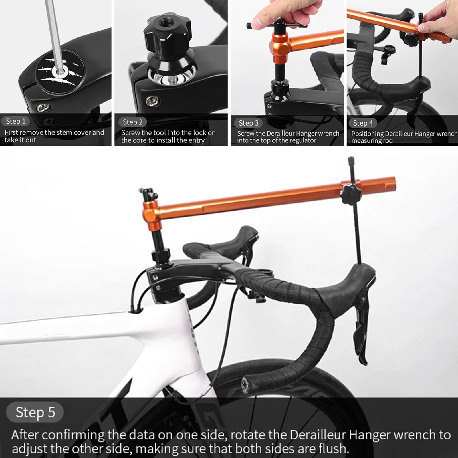 ブラック ステム 左右対称