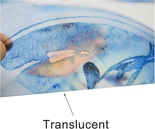 Miniatura 5 de Calcomanías colgantes de pared de bombilla oceánica de dibujos animados de vida submarina con burbujas de 42 x 30 pulgadas, calcomanías de vinilo