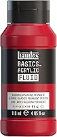 Vista 47 de Liquitex BASICS Pintura Acrílica Fluida, Botella de 118ml (4 oz), Tono Verde Hookers Permanente