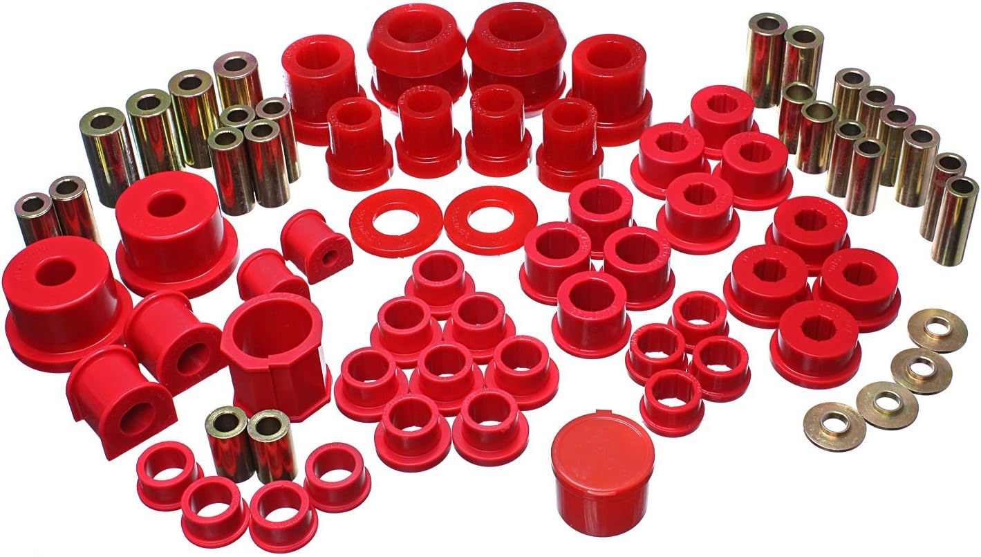 Energy Suspension 11.18104R Master Bushing Set, Red