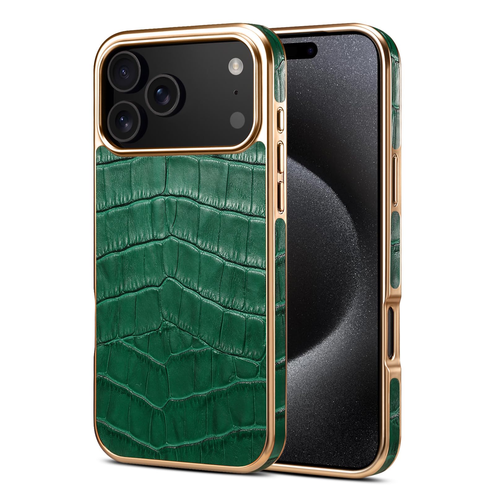 Coque iPhone 17 Pro Max cuir classique chic style intemporel - 8