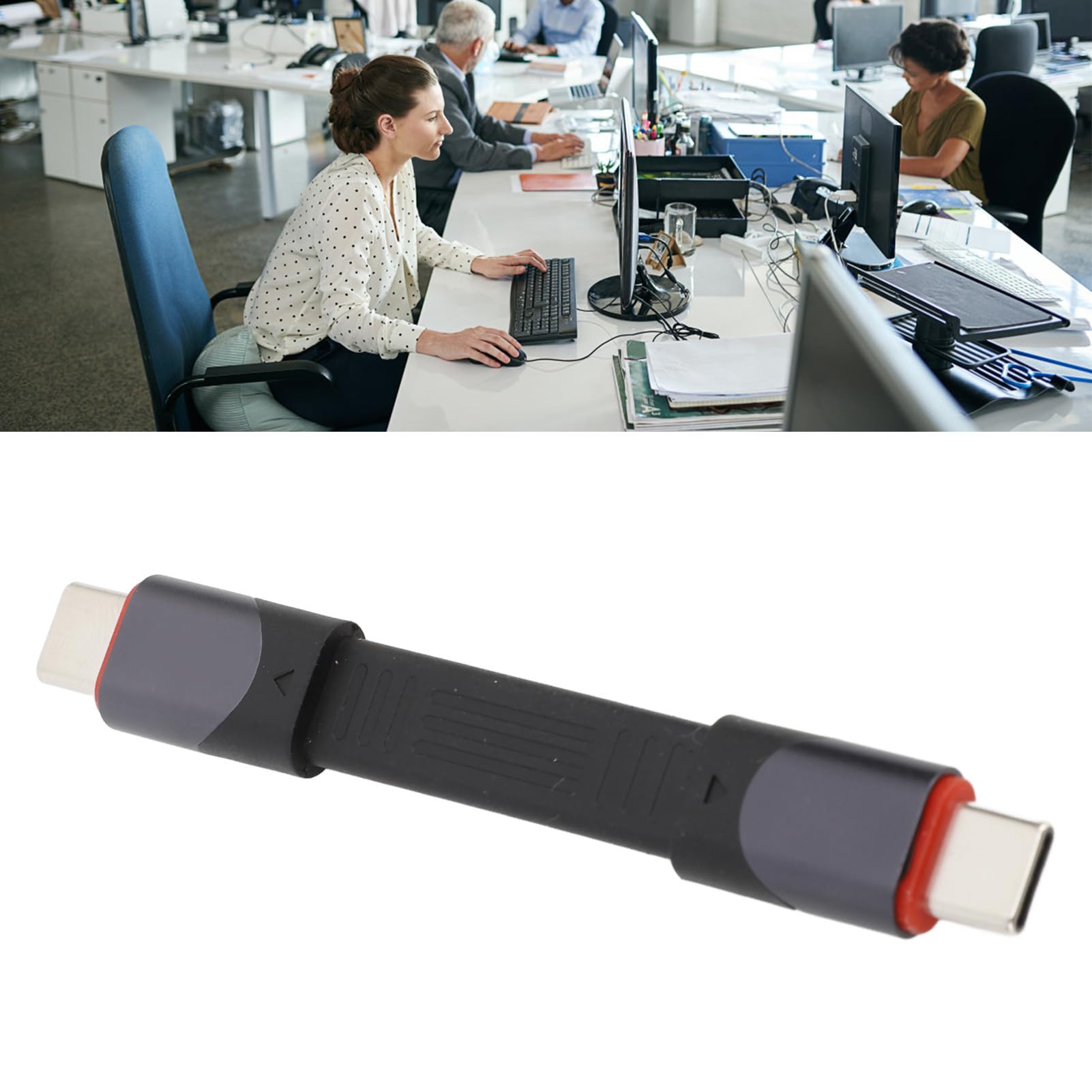 Kabel do Transmisji Danych USB 4.0, Przewód Męski na Męski Typu C do 4/3, Szybkie ładowanie PD60W, szybkość Transferu 40 Gb/s