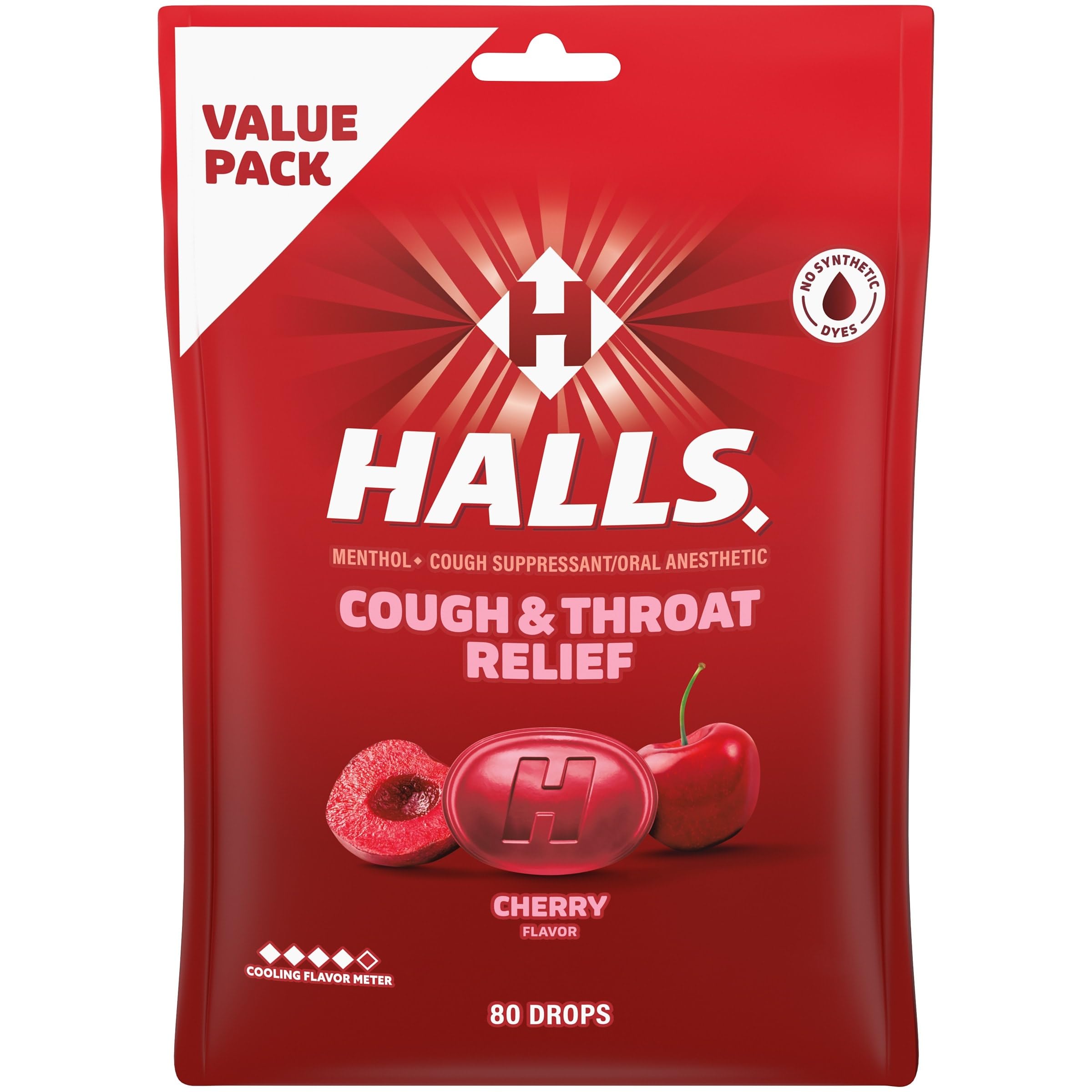 HALLS Relief Honey Lemon Cough Drops, Economy Pack, 80 Drops — Amazon image 21