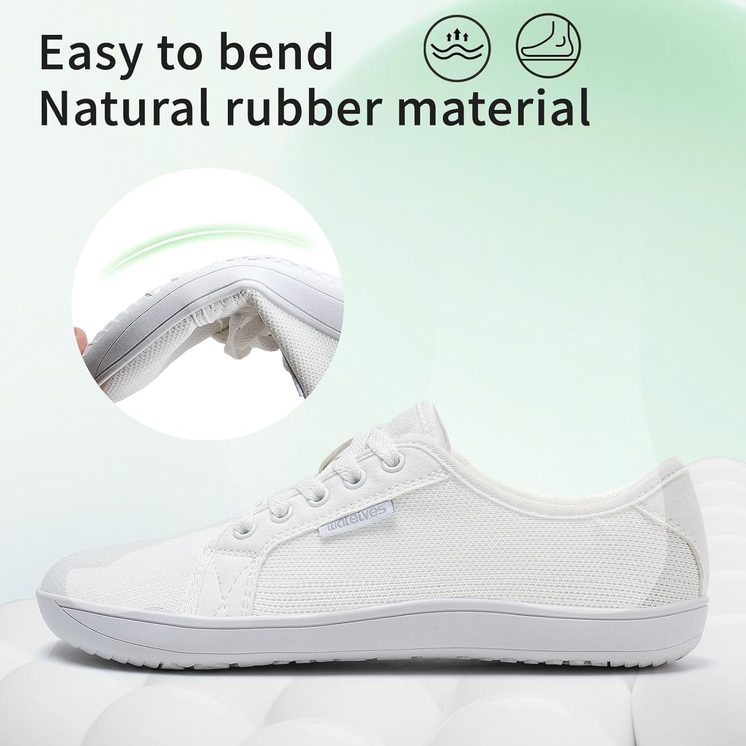 WateLves Barfuss Schuhe Damen Barfußschuhe Herren Kint Sneaker Walkingschuhe Minimalistische - Image 3