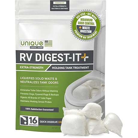 Happy Campers RV Holding Tank Treatment - 18 Treatments