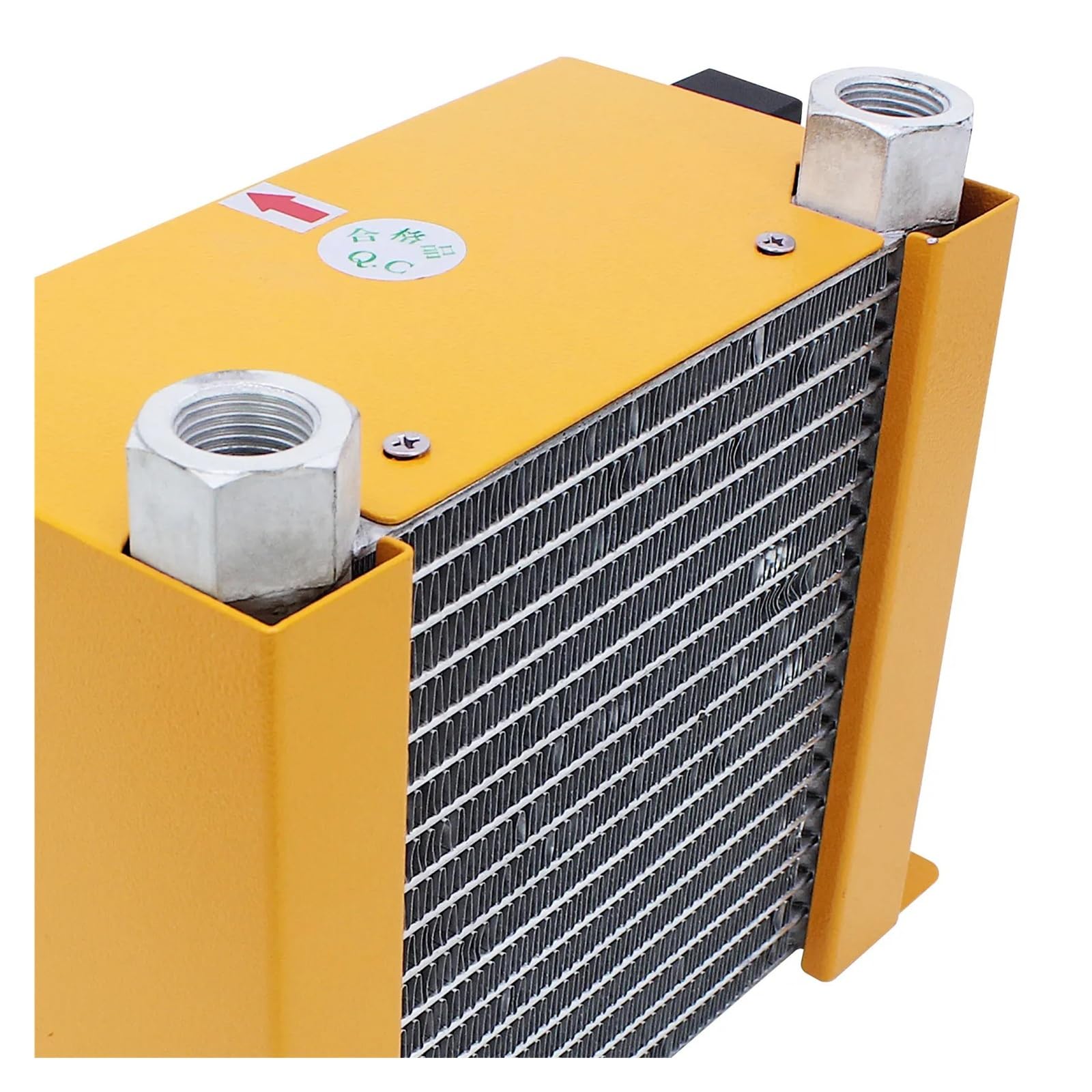 Refroidisseur d'air AJ0607T-CA 40 l/min, feuille de radiateur, goutte d'huile hydraulique for machine-outil CNC, ventilateur d'huile haute température vents forts(DC12V)