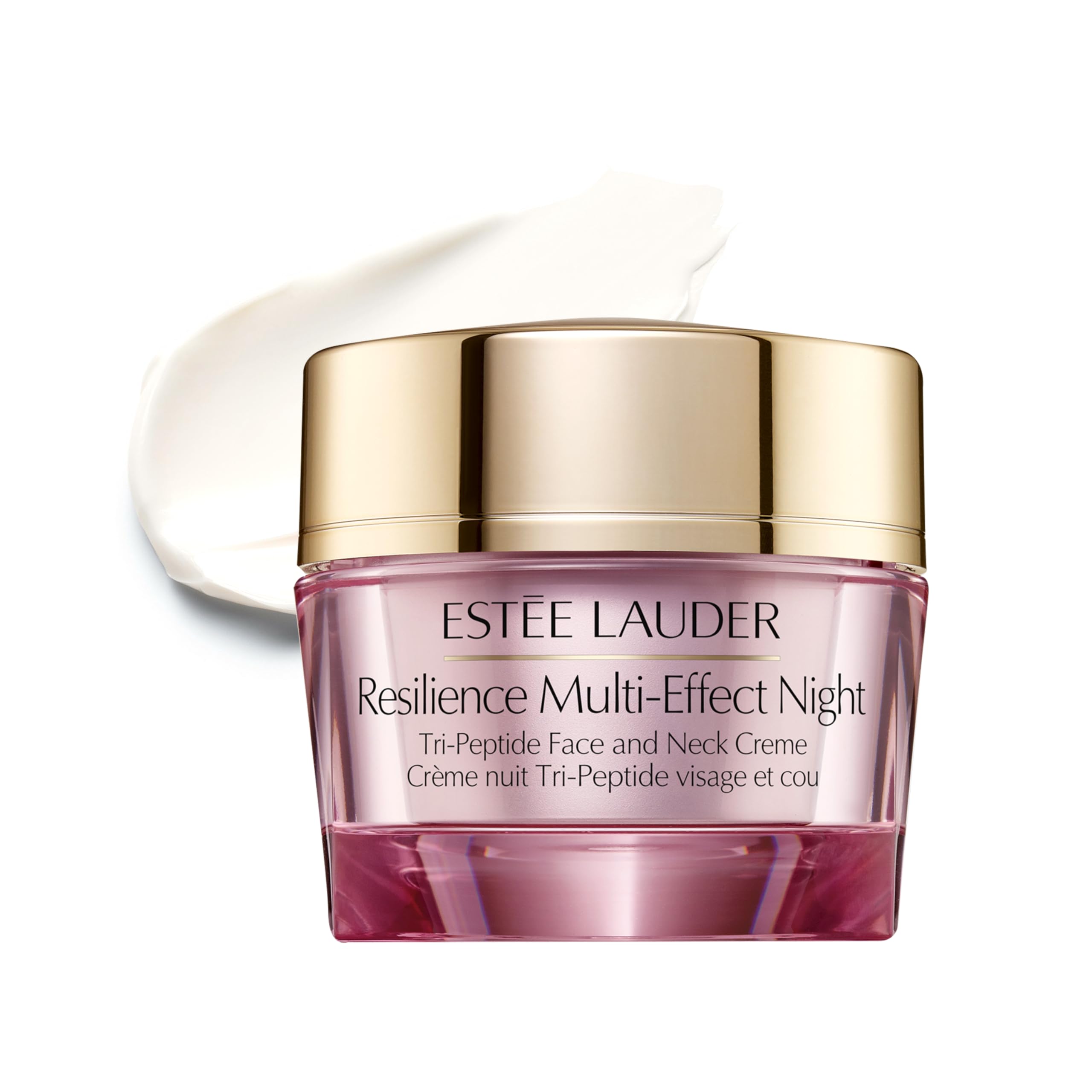 Resilience Multi-Effect Night Tri-Peptide Face and Neck Cream Moisturizer | Plumping & Anti-Aging