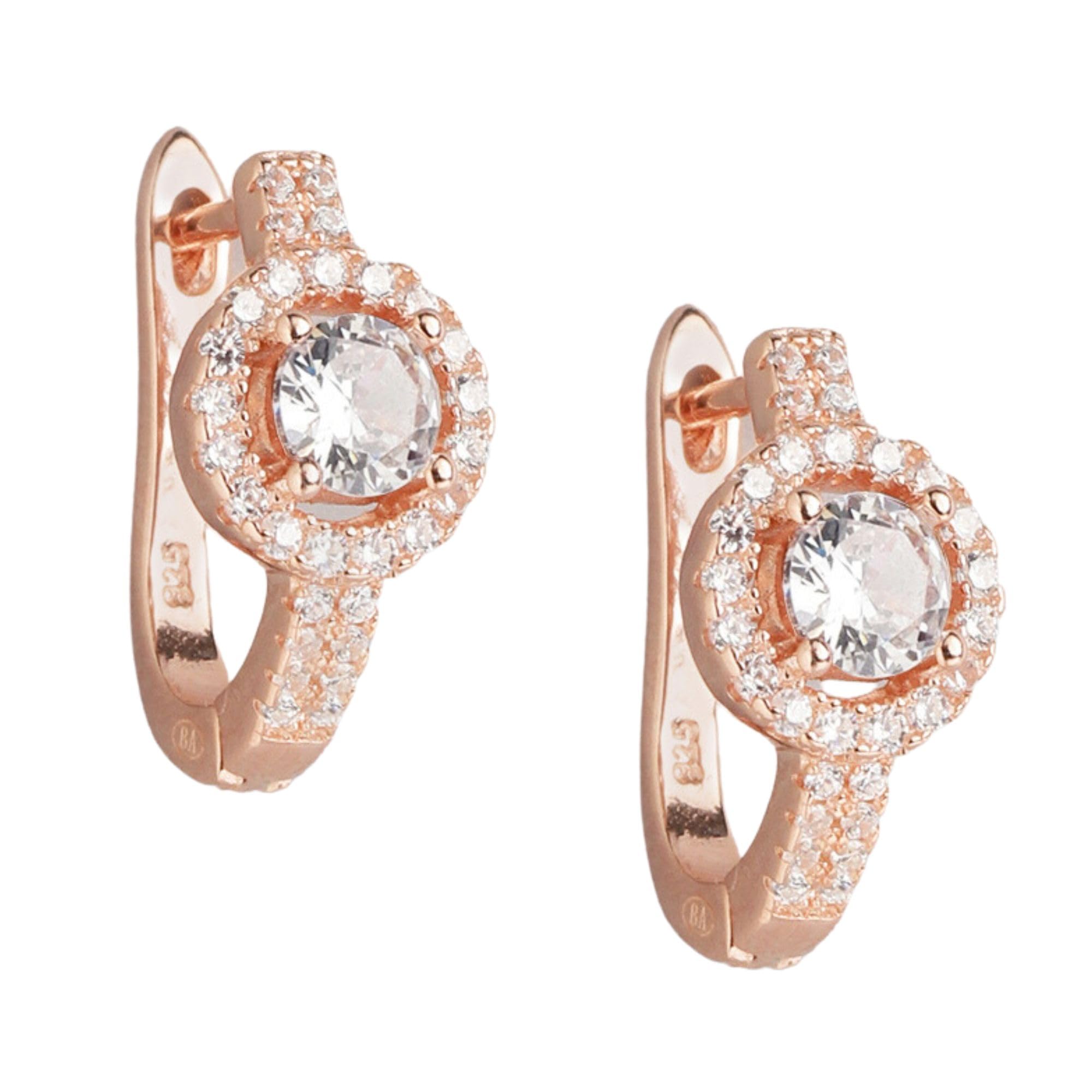 See full amazon price history chart for ZAVYA 925 Sterling Silver Cubic Zirconia Solitaire Rose Gold Plating Hoop Earrings | | Gift for Women and Girls | With Certificate of Authenticity and 925 Hallmark ZAVYA 925 Sterling Silver Cubic Zirconia Solitaire Rose Gold Plating Hoop Earrings | | Gift for Women and Girls | With Certificate of Authenticity and 925 Hallmark (B0CKLRXFDP) Amazon Price History, Amazon Price Tracker