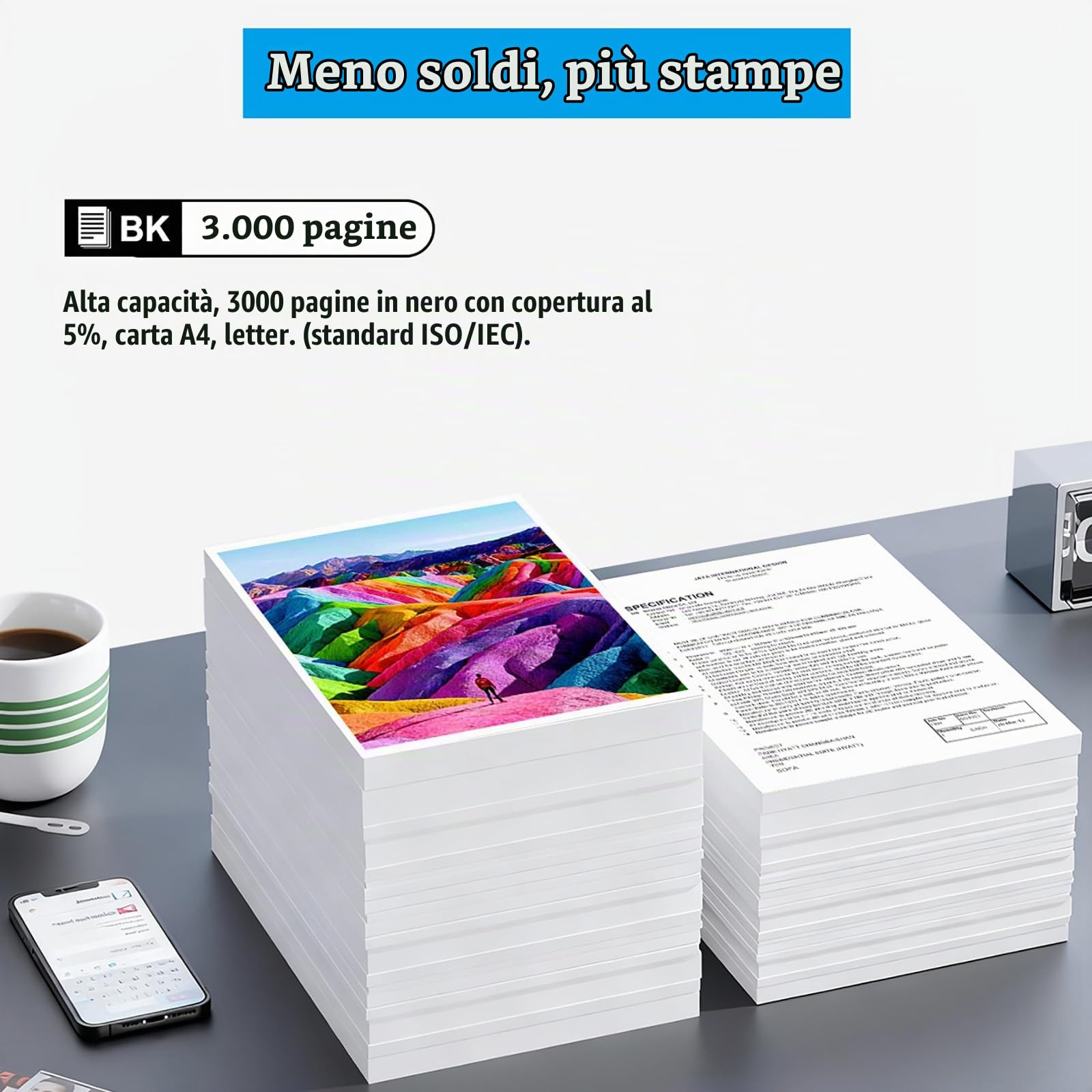 B222H00 B2236 MB2236 Cartuccia Toner Rigenerata Alta Capacità 3000 pagine Nero per Stampante B2236dw MB2236adw MB2236adwe MB2236i