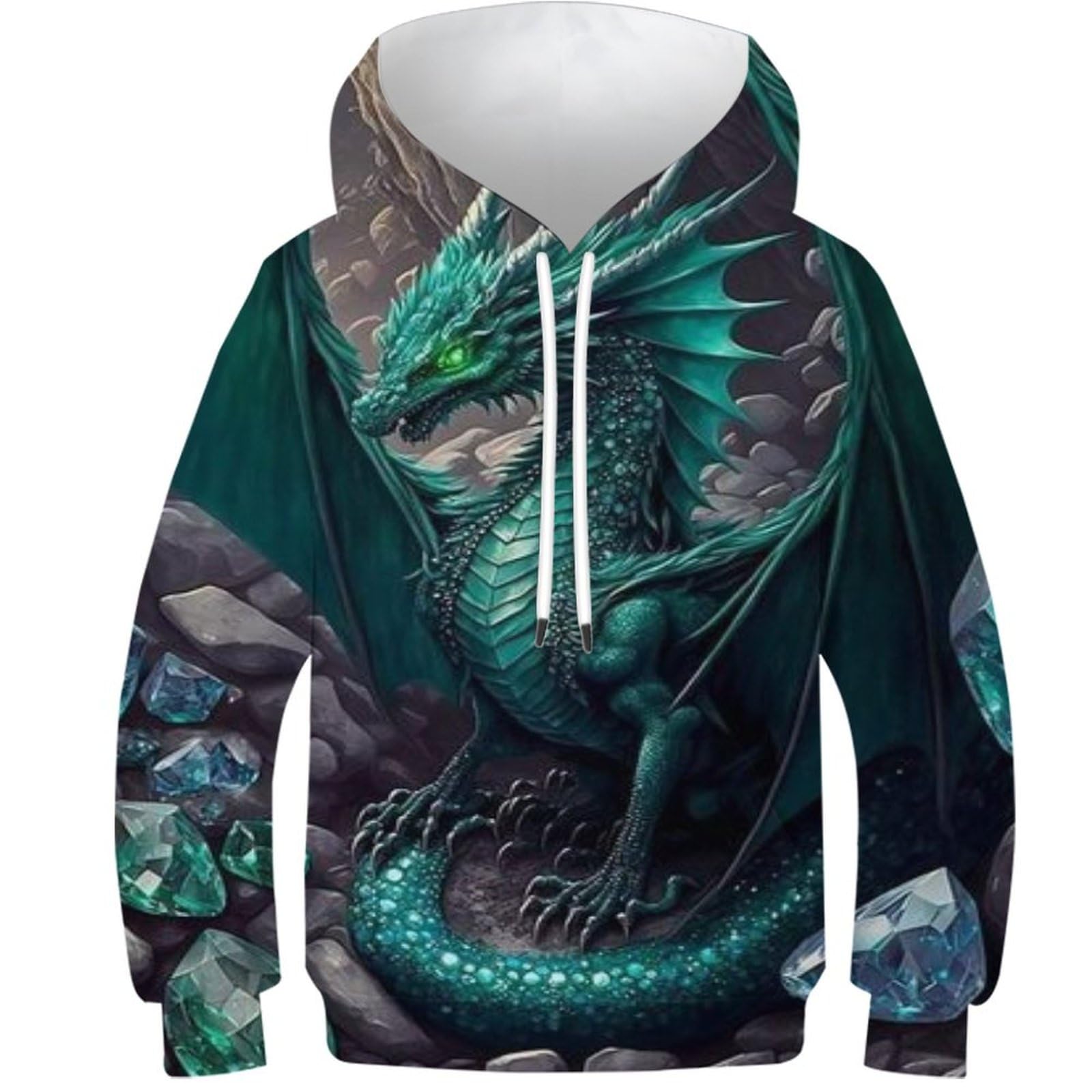 Sweatshirt bébé dragon pour enfants de 8 à 10 ans - 8