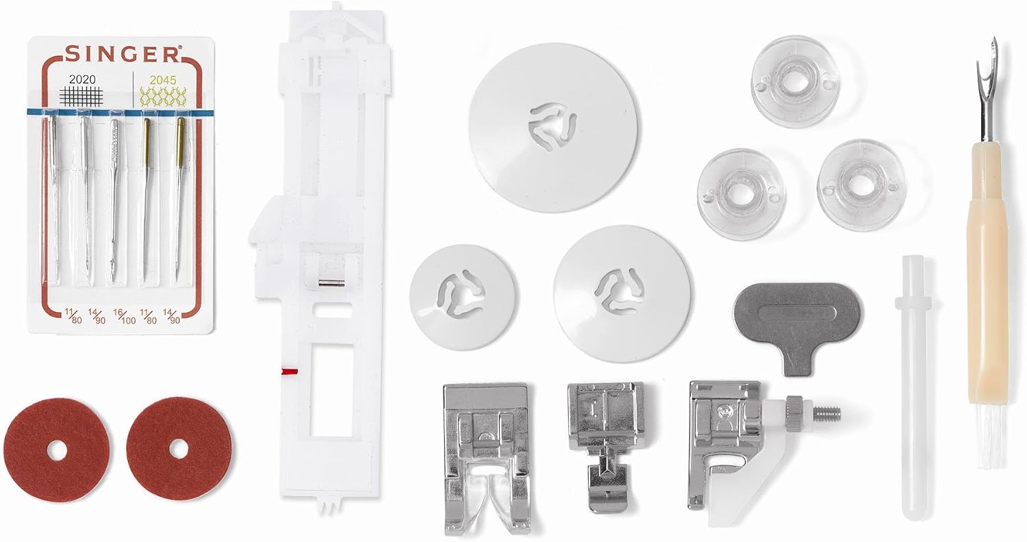 SINGER | Confidence 7469Q Computerized & Quilting Sewing Machine with Built-In Needle Threader, 98 Built-In Stitches - Sewing Made Easy , White
