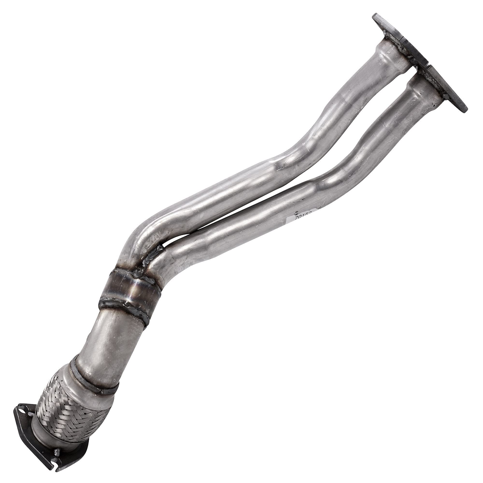 ATEC Germany 1x Tubo de escape delantero con material de montaje Compatible con AUDI A4 B5 (8D2), A4 B5 Avant (8D5), VW PASSAT B5 (3B2), PASSAT B5 Variant (3B5)