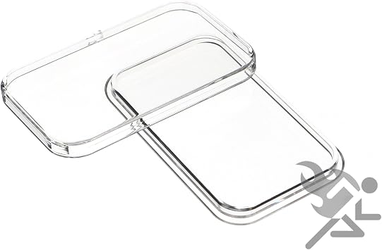 Premium Air-Tite Brand Direct Fit Silver 1oz "Bar" Coin Holder Storage Capsule Qty 25