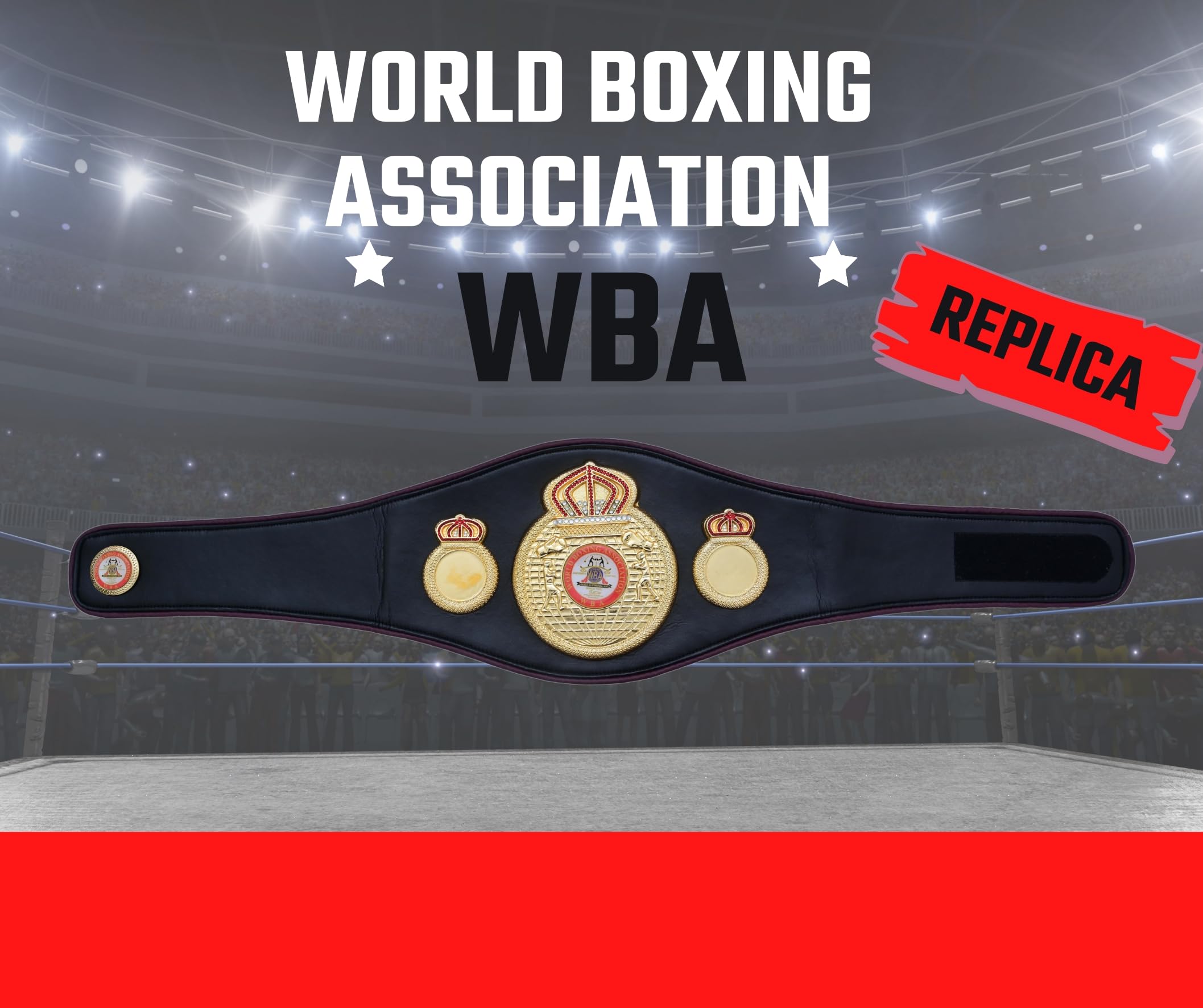 Réplica del cinturón del Campeonato Mundial de Boxeo del CMB, cinturón de cuero verde tamaño adulto con diseño 3D y placas y hebilla chapadas en oro, ideal para regalos y exhibiciones de fans