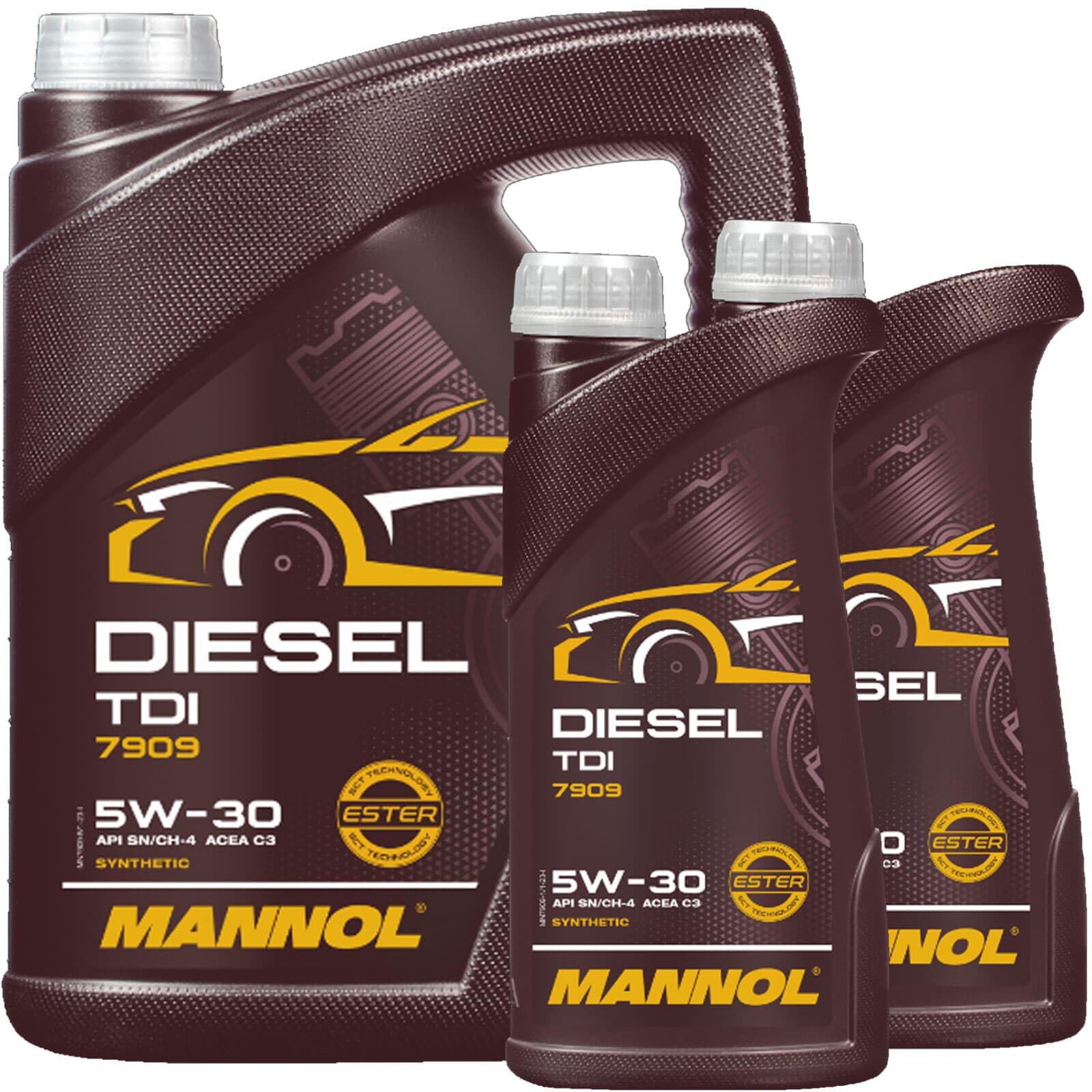 7L Mannol SAE 5W-30 Diesel Tdi Motoröl