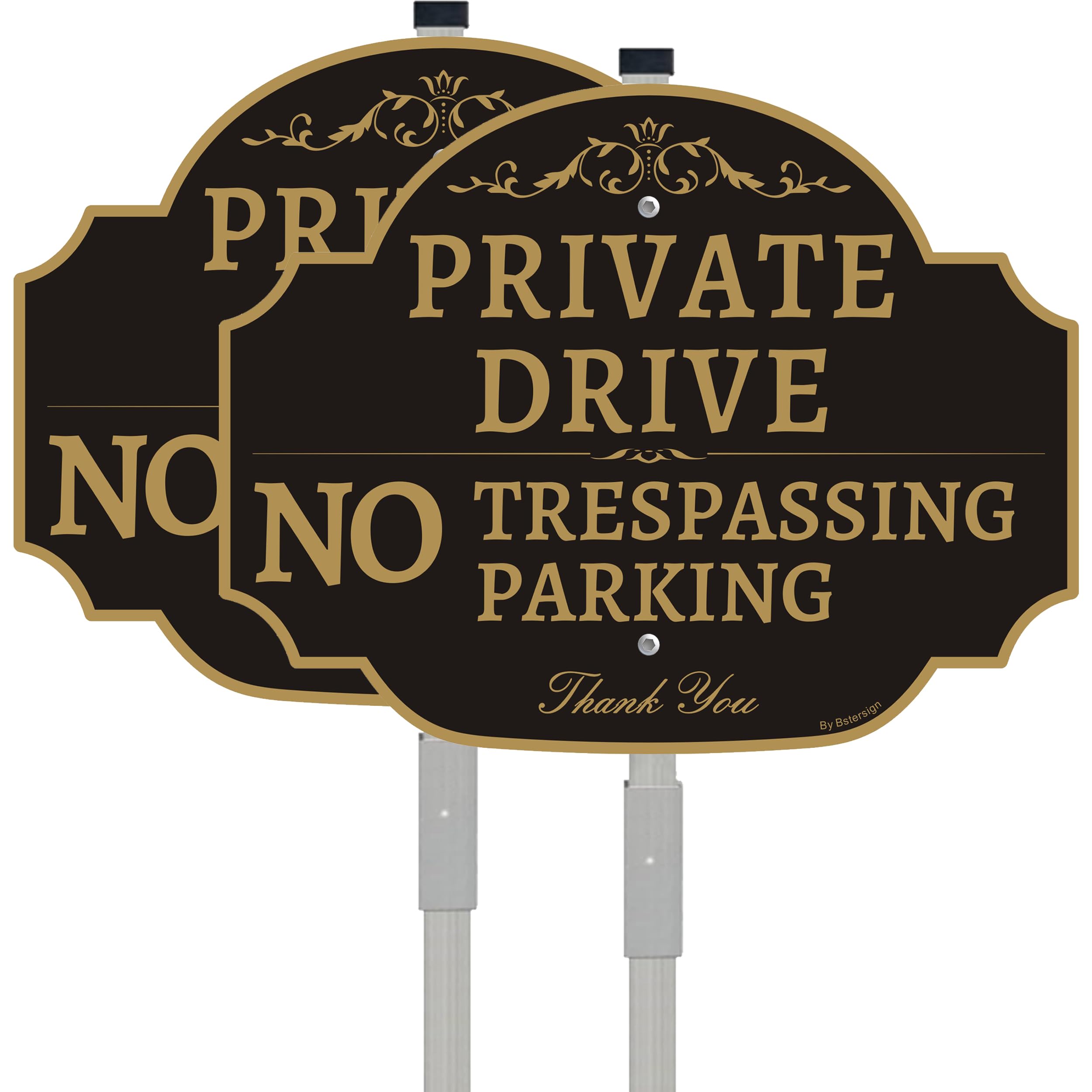 Amazon.com : Private Drive Sign with 28 Inch Stake, 12x9 Inch