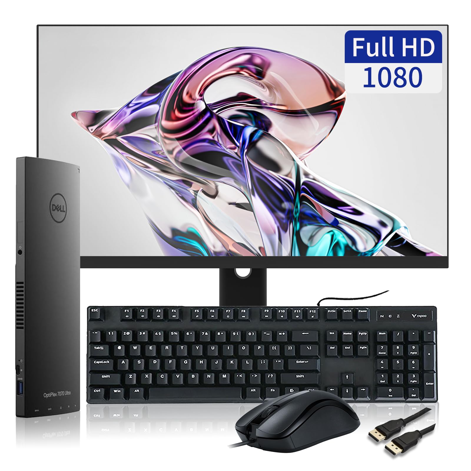 Dell Optiplex 7070 Ultra Desktop PC, 24