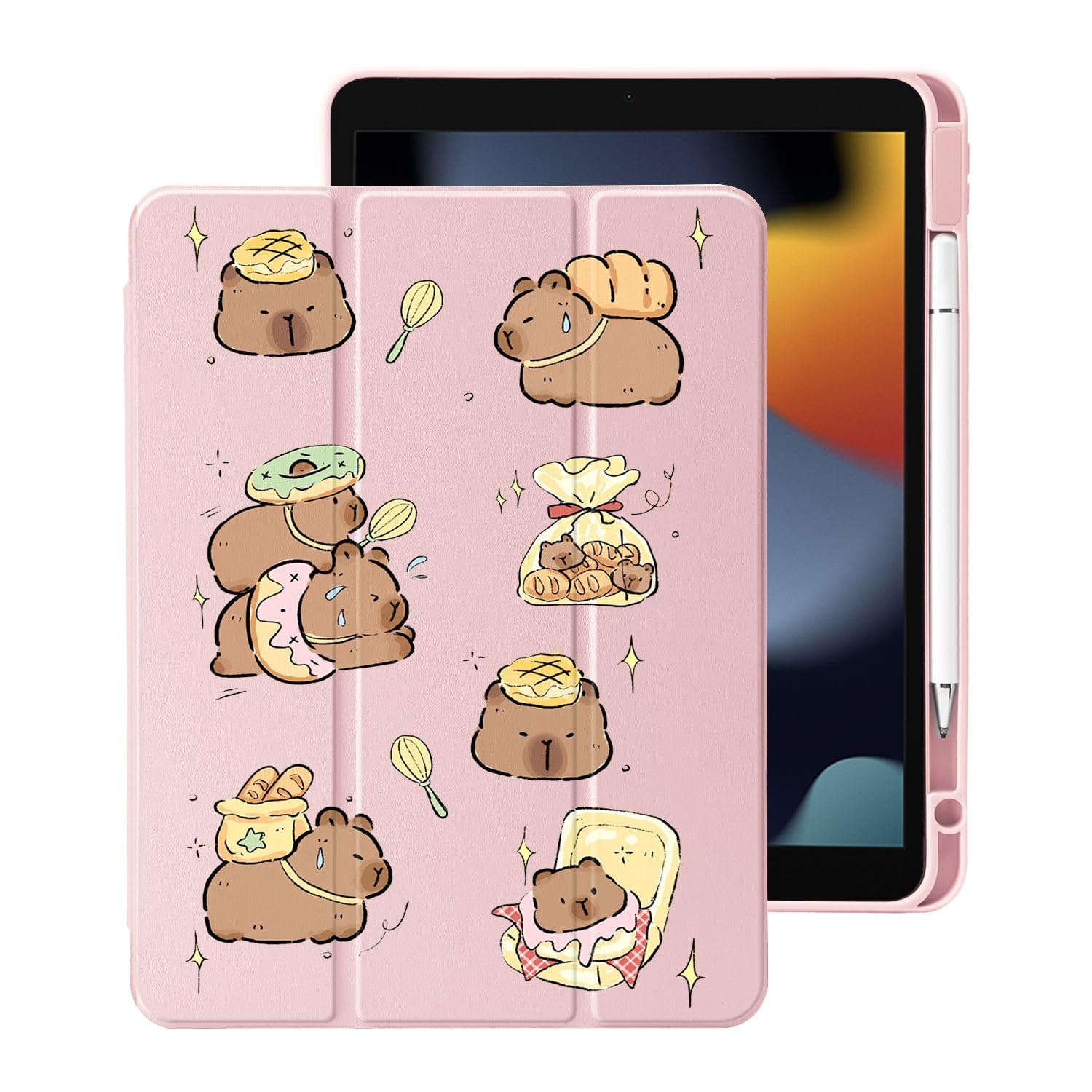 Amazon.com: Cute Kawaii Capybara for iPad mini 7 A17 Pro 2024/iPad