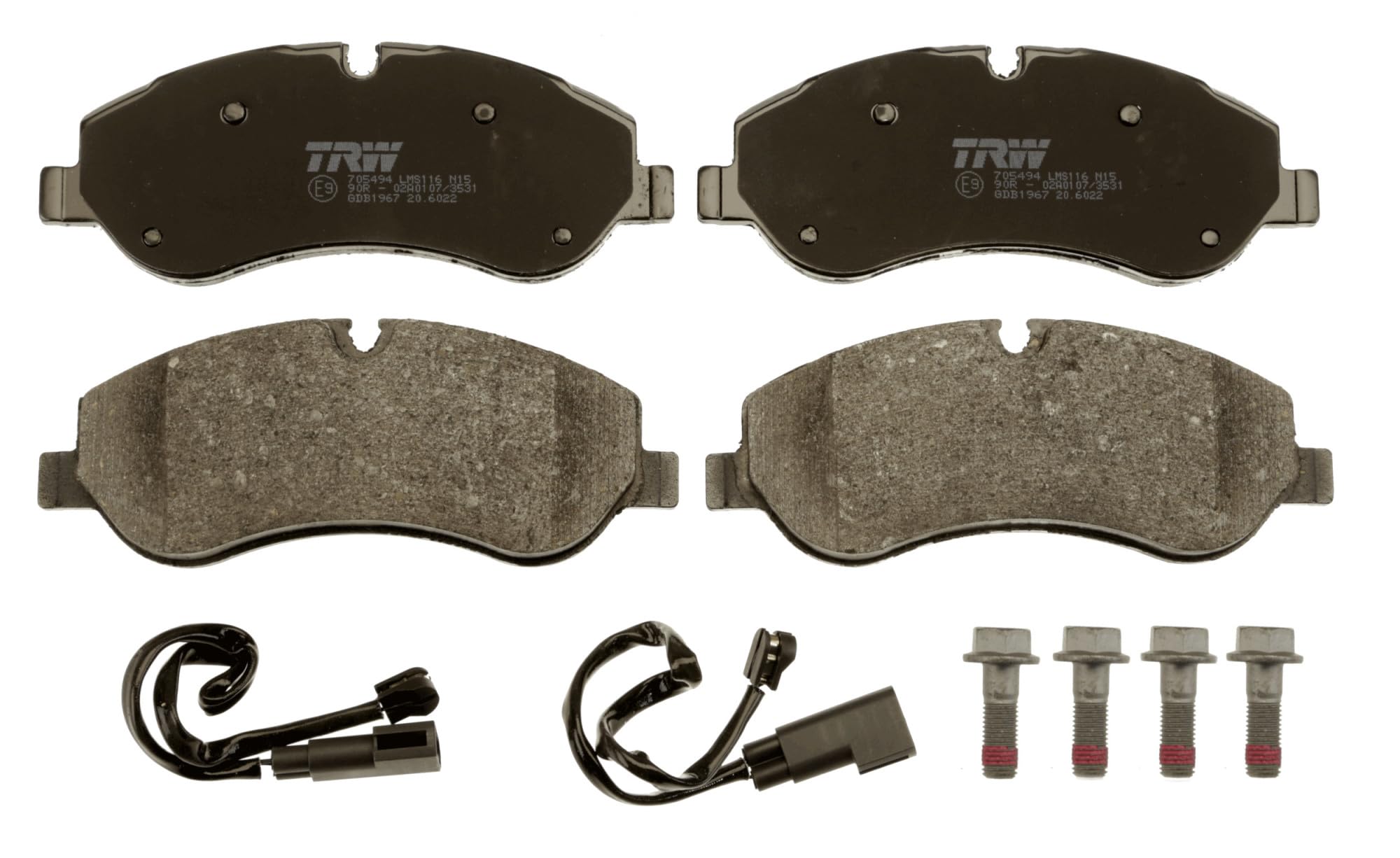 Fits TRW GDB1967 HAM PADS.   ⭐UK Stock⭐