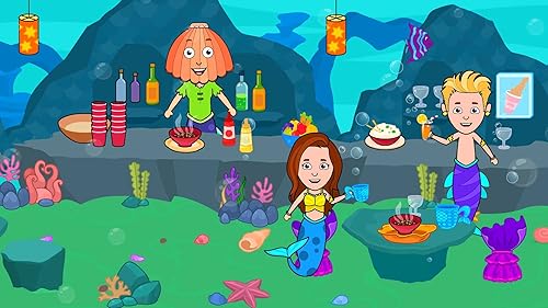 Minha Tizi City - Jogos de Sereia Subaquática