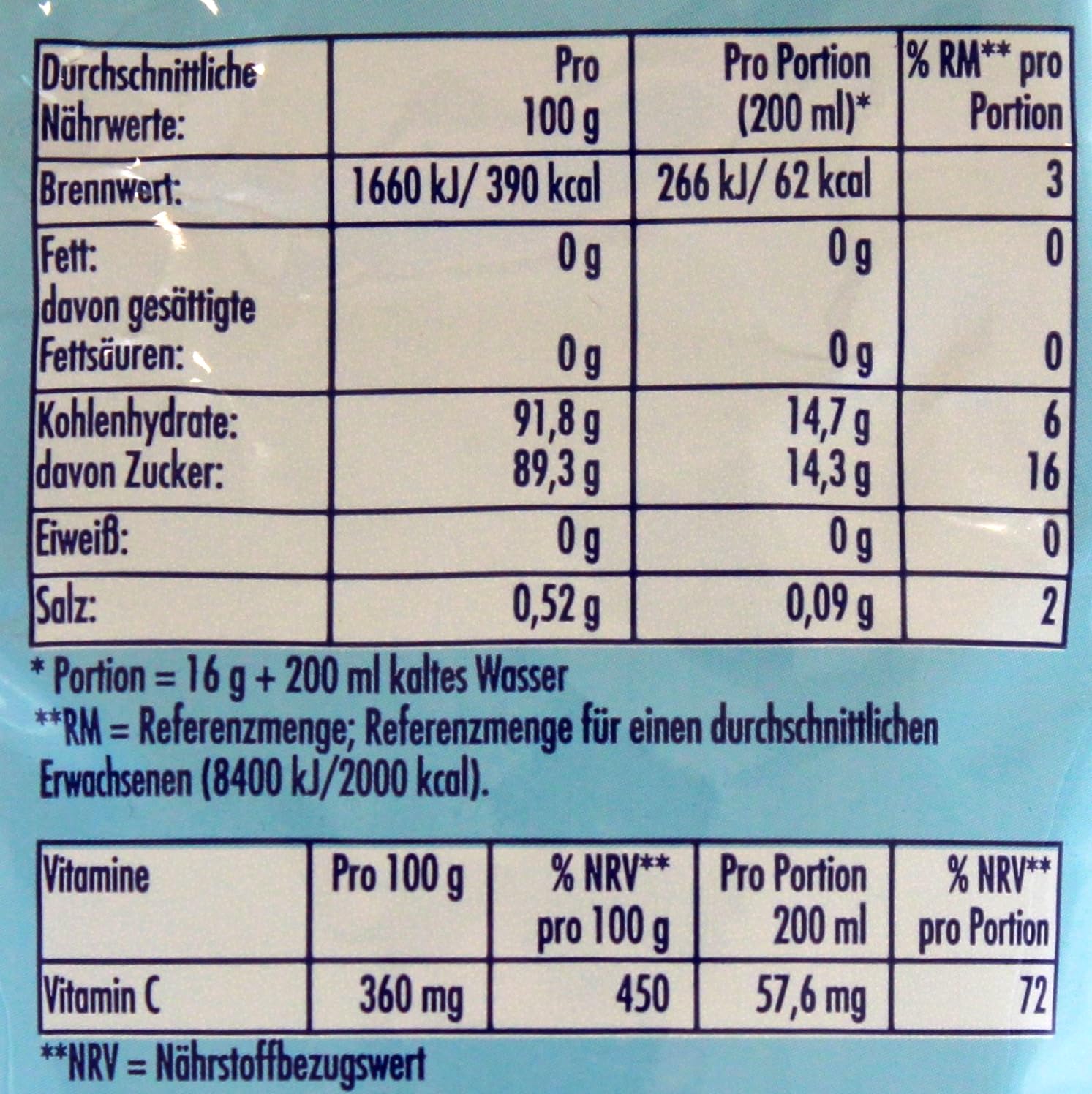 Krüger Family Typ Sauerkirsch Getränkepulver, 10er Pack (10 x 1 kg)